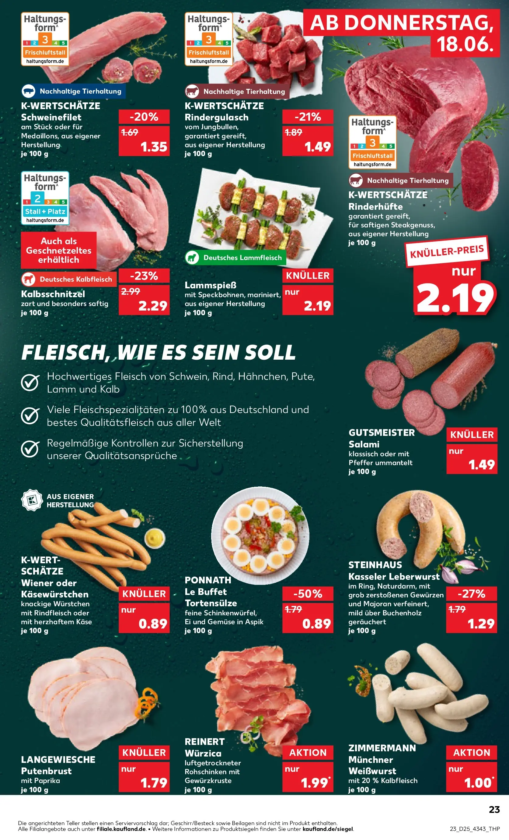 Prospekt Kaufland ab 17.06.2026 » Angebote Online zum Blättern | Seite: 23
