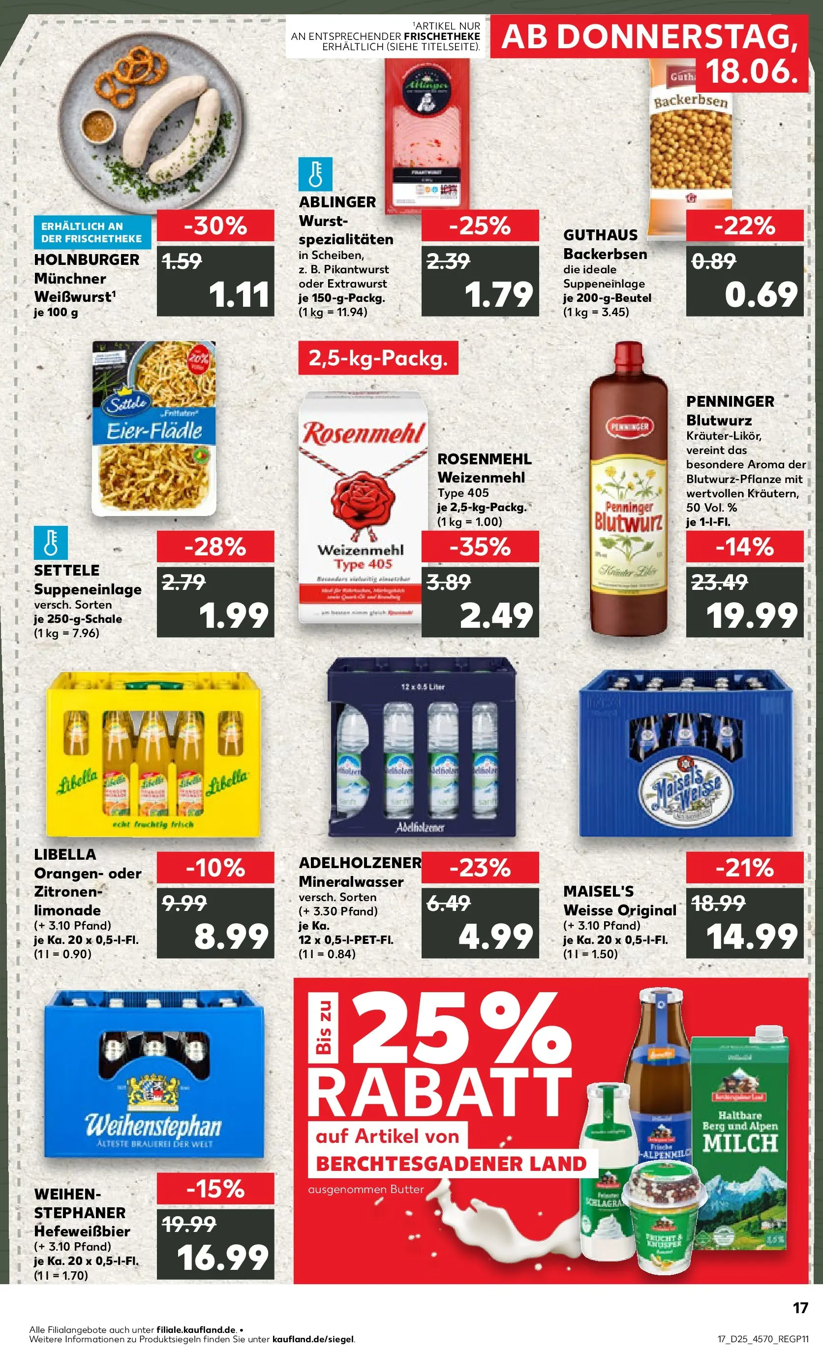 Prospekt Kaufland ab 17.06.2026 » Angebote Online zum Blättern | Seite: 17
