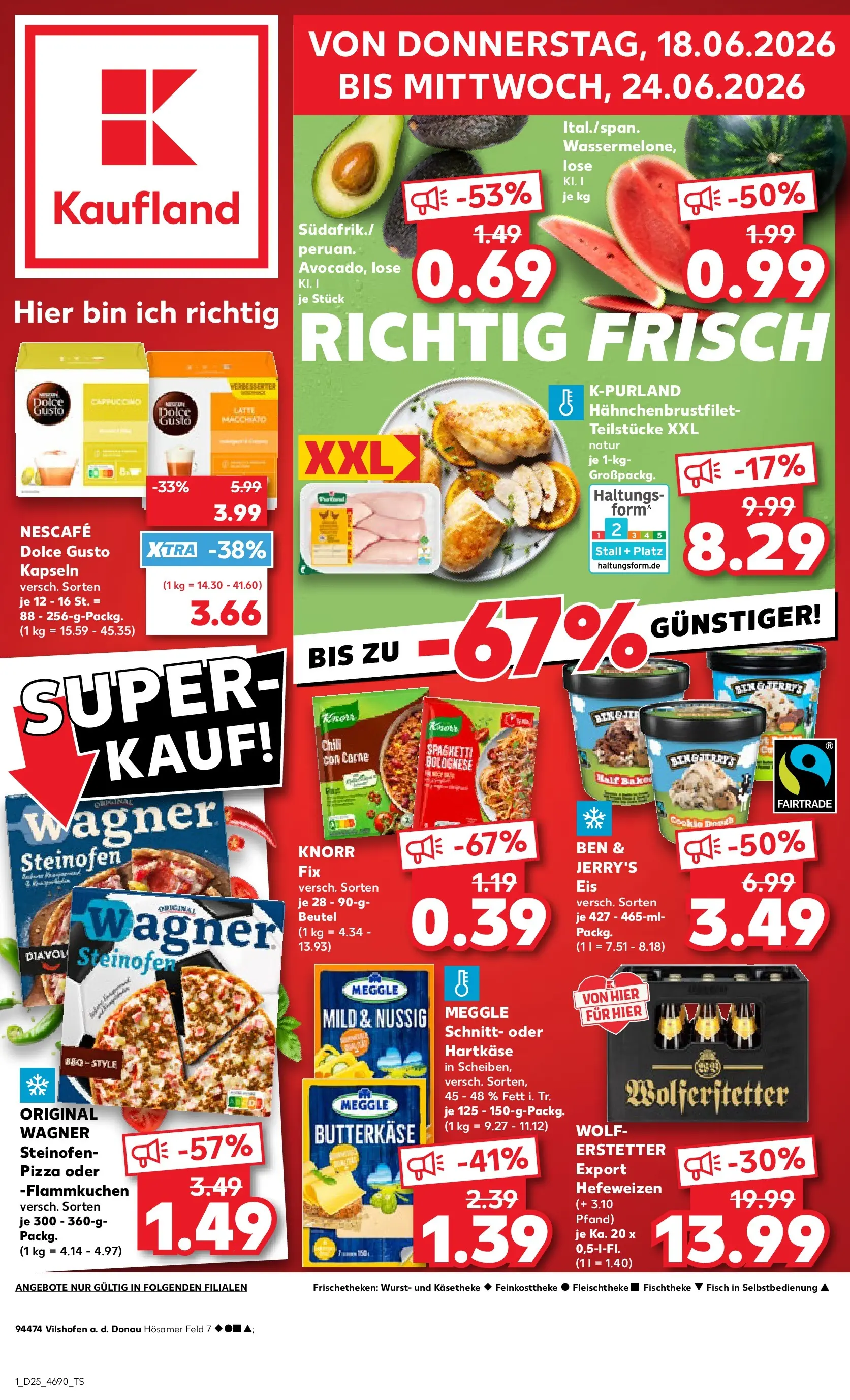Prospekt Kaufland ab 14.06.2026 ยป Angebote und Werbung Online | Seite: 10 | Produkte: Knorr fix, Knorr, Dolce Gusto kapseln, Dolce gusto Prospekt Kaufland ab 14.06.2026 ยป Angebote Online zum Blรคttern | Seite: 10 | Produkte: Knorr fix, Knorr, Dolce Gusto kapseln, Dolce gusto