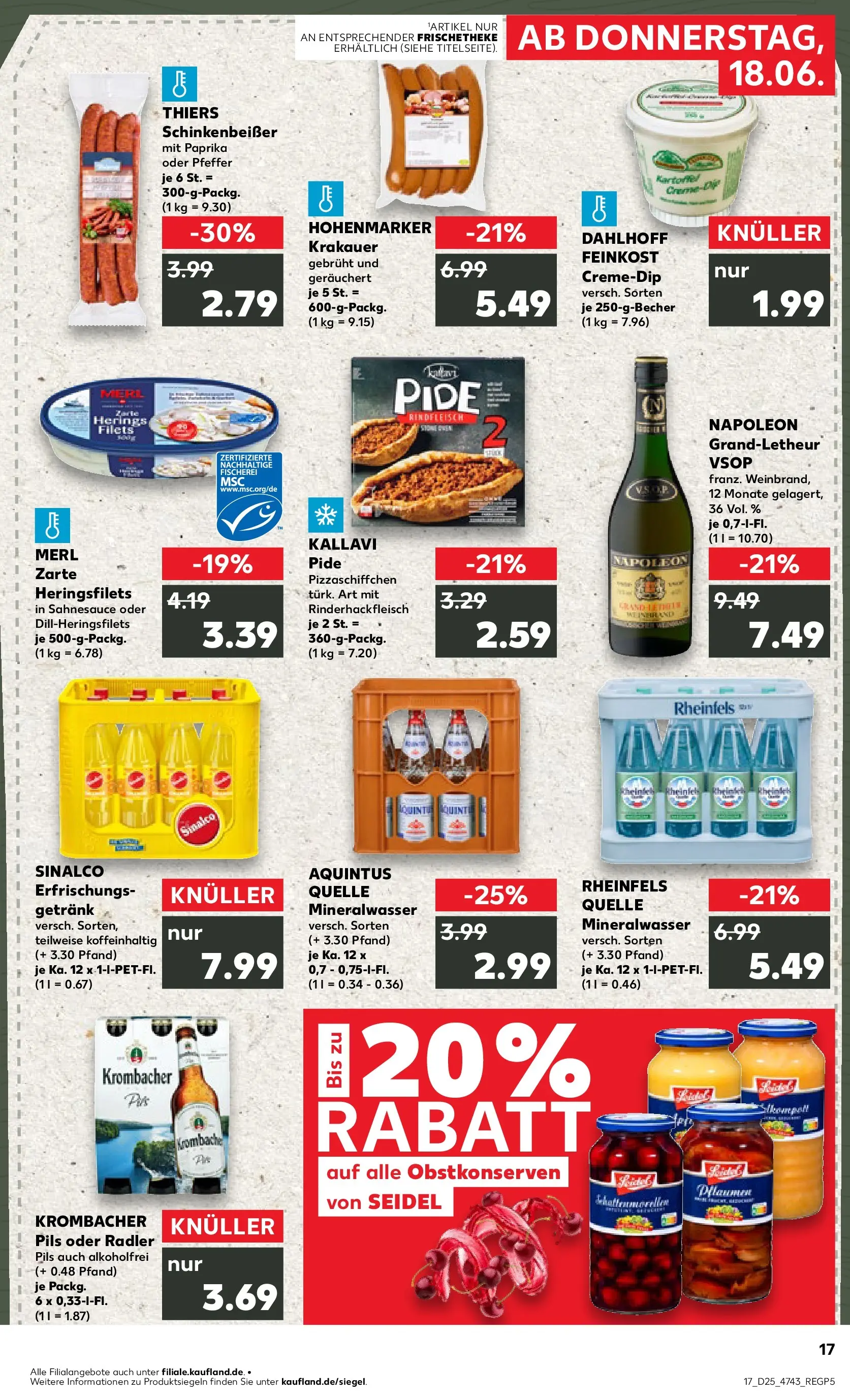 Prospekt Kaufland ab 17.06.2026 » Angebote Online zum Blättern | Seite: 2
