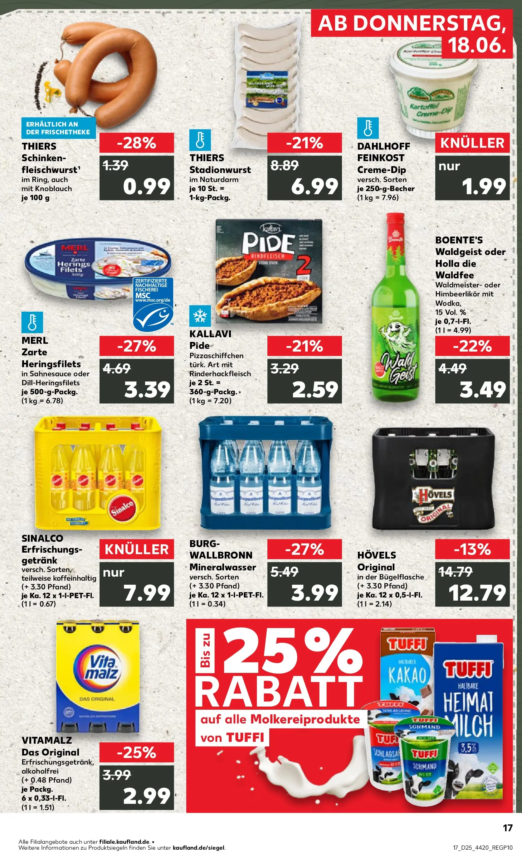 Prospekt Kaufland ab 14.06.2026 ยป Angebote und Werbung Online | Seite: 26 | Produkte: Sinalco, Schinken, Pizza, Rindfleisch Prospekt Kaufland ab 14.06.2026 ยป Angebote Online zum Blรคttern | Seite: 26 | Produkte: Sinalco, Schinken, Pizza, Rindfleisch