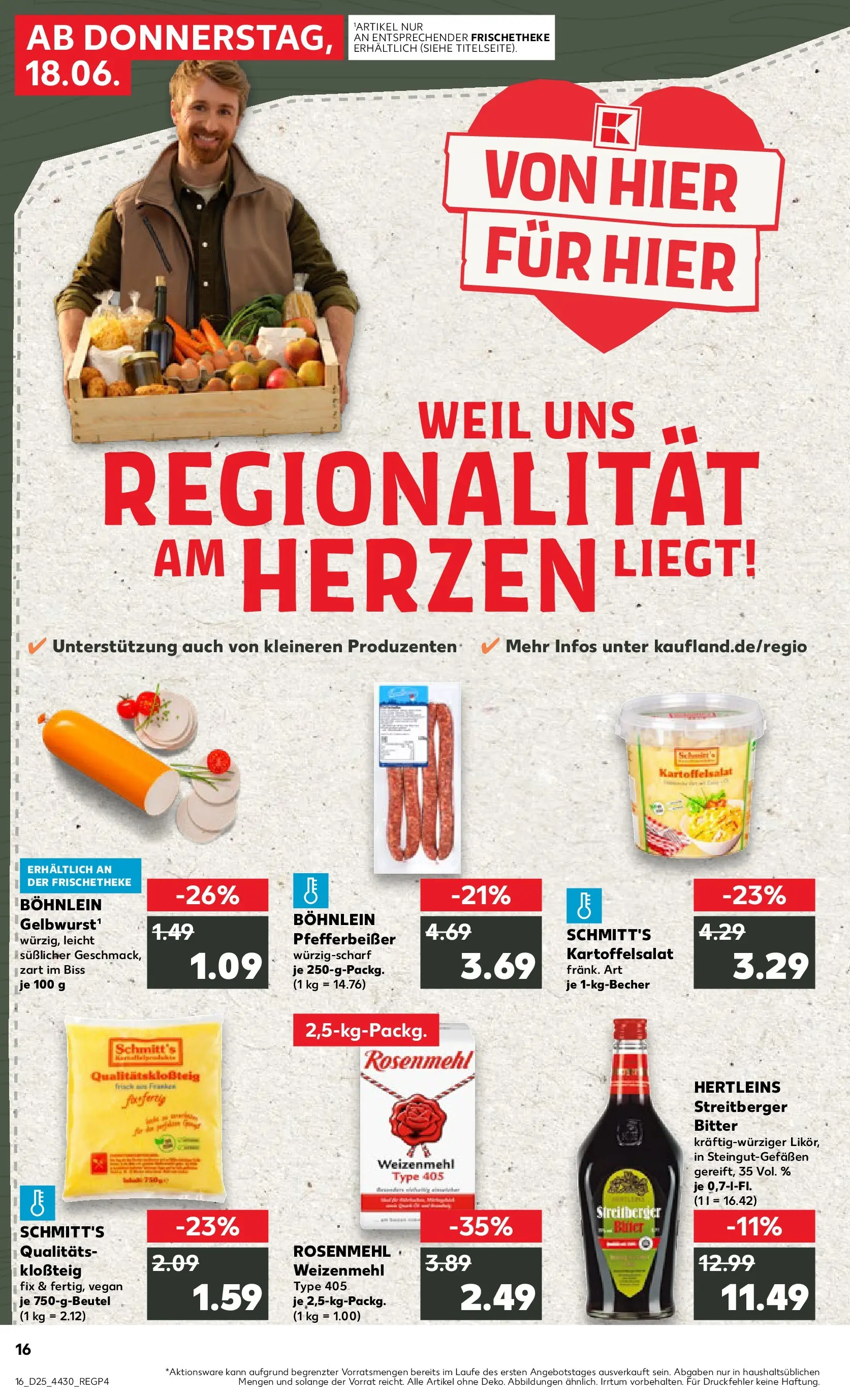 Prospekt Kaufland ab 14.06.2026 ยป Angebote und Werbung Online | Seite: 25 | Produkte: Weizenmehl Prospekt Kaufland ab 14.06.2026 ยป Angebote Online zum Blรคttern | Seite: 25 | Produkte: Weizenmehl