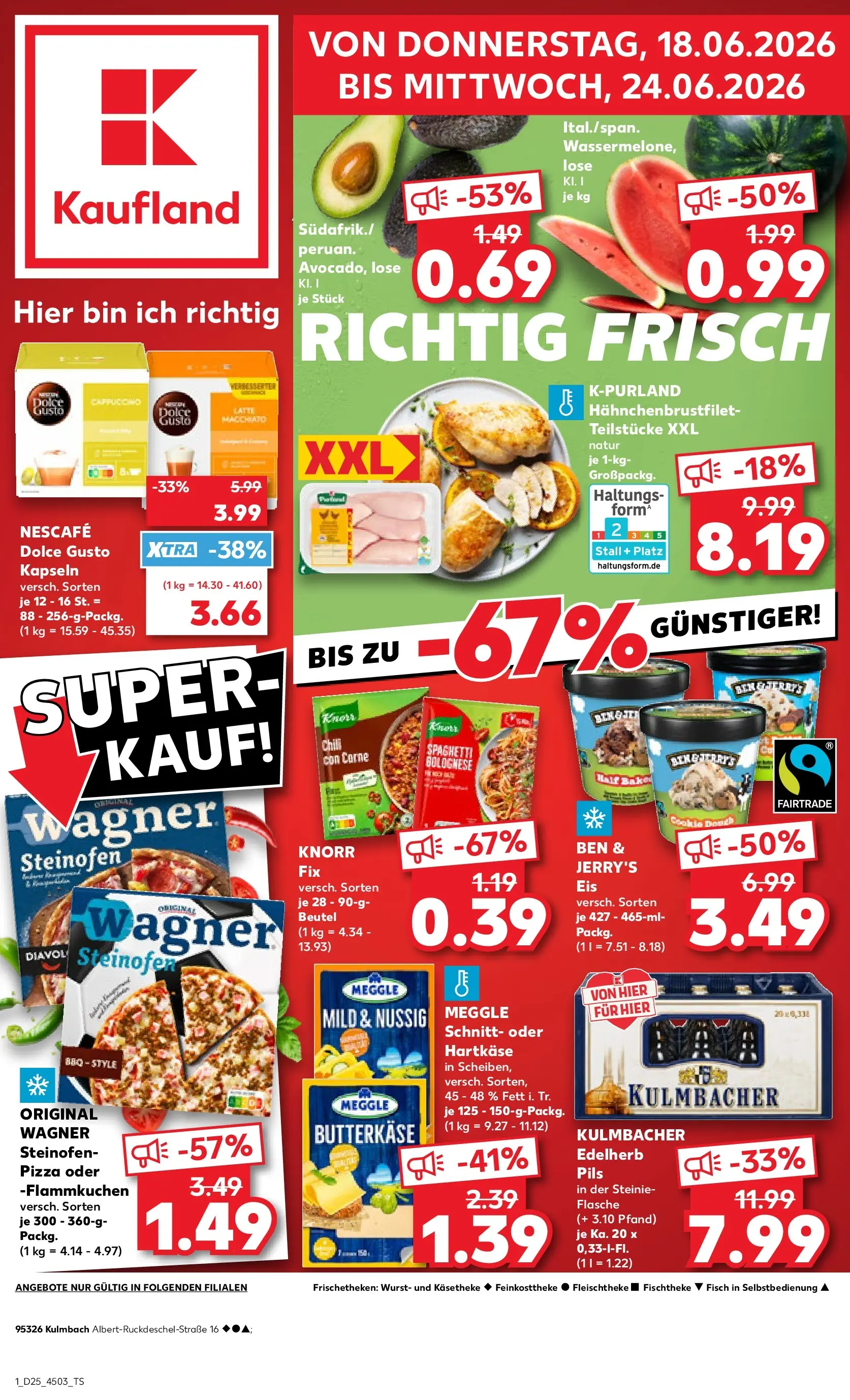 Prospekt Kaufland ab 17.06.2026 » Angebote Online zum Blättern | Seite: 1