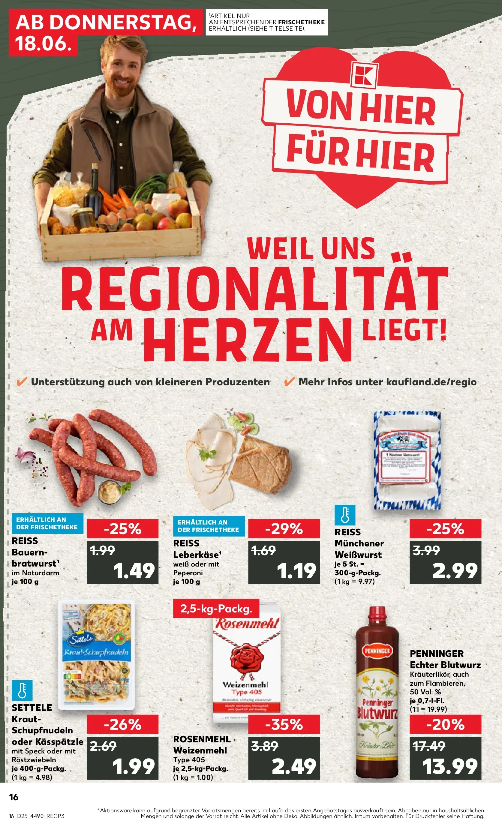 Prospekt Kaufland ab 17.06.2026 » Angebote Online zum Blättern | Seite: 1