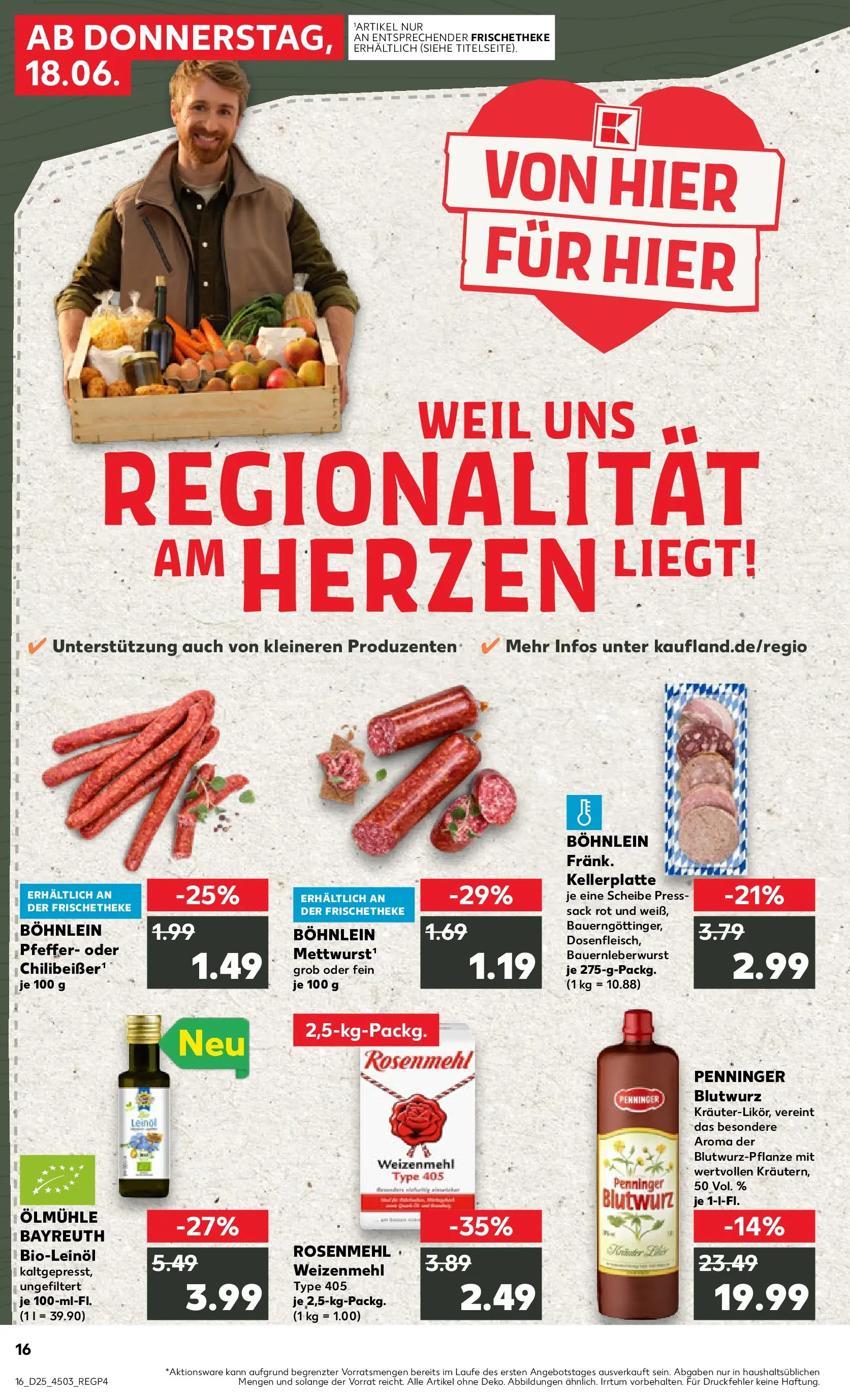 Prospekt Kaufland ab 17.06.2026 » Angebote Online zum Blättern | Seite: 16