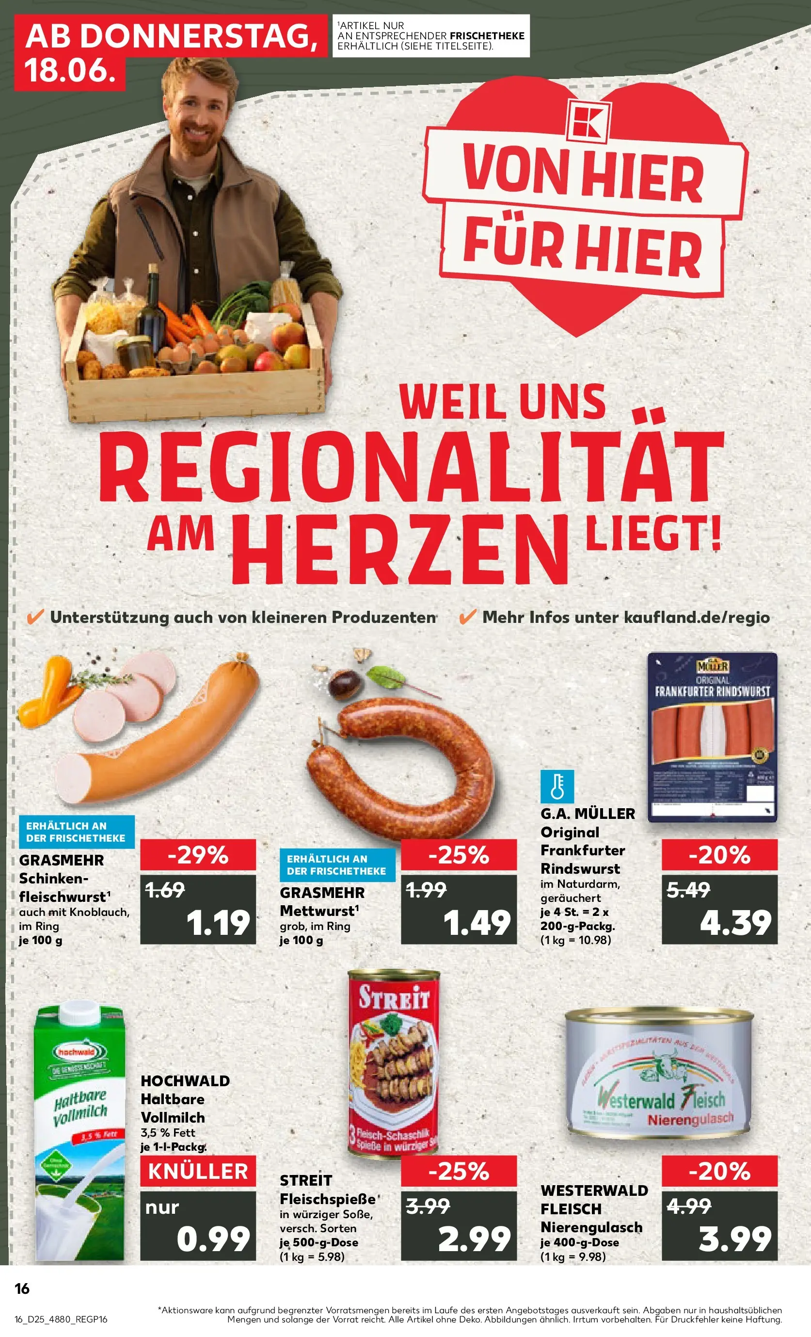 Prospekt Kaufland ab 17.06.2026 » Angebote Online zum Blättern | Seite: 1