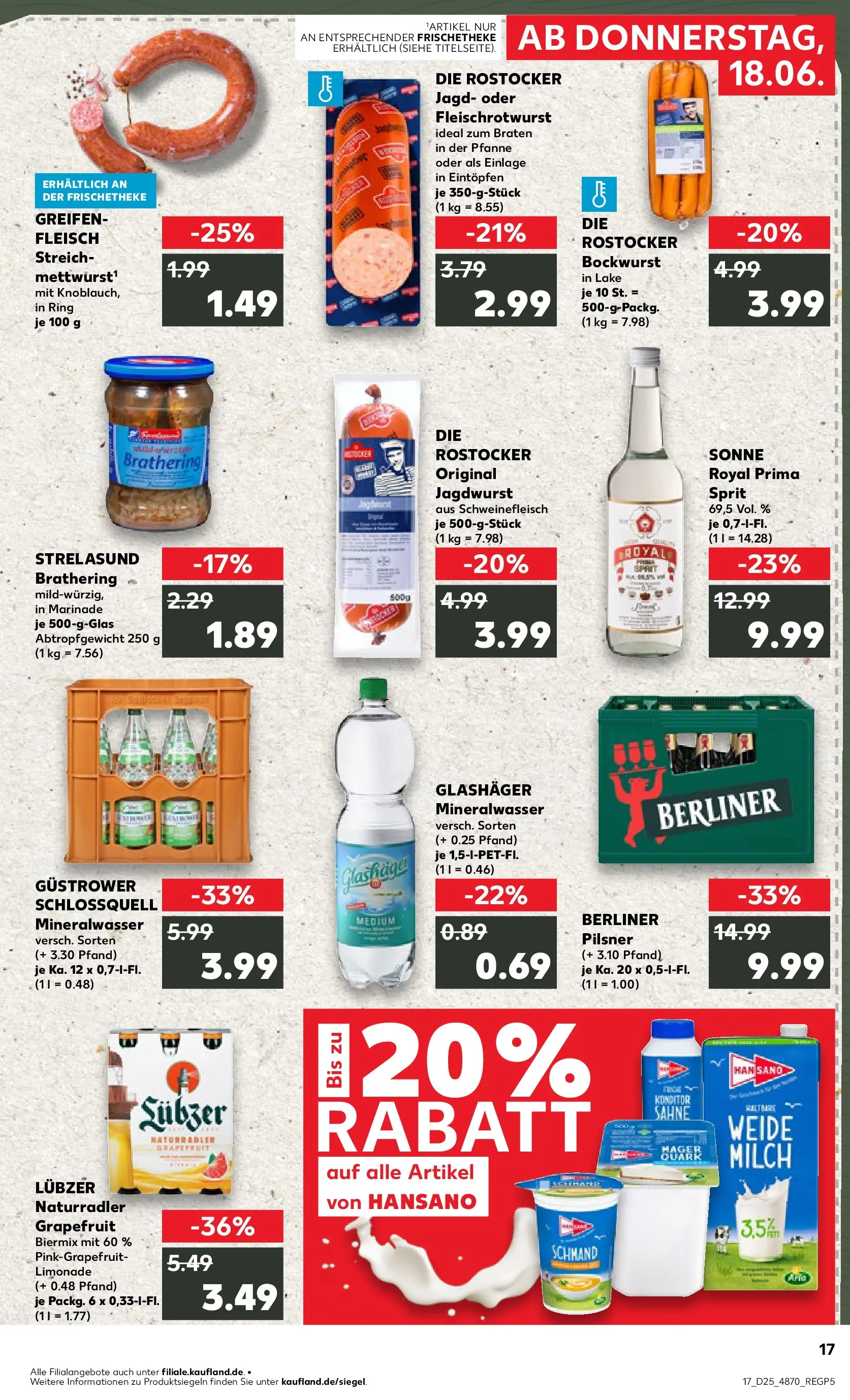 Prospekt Kaufland ab 17.06.2026 » Angebote Online zum Blättern | Seite: 2
