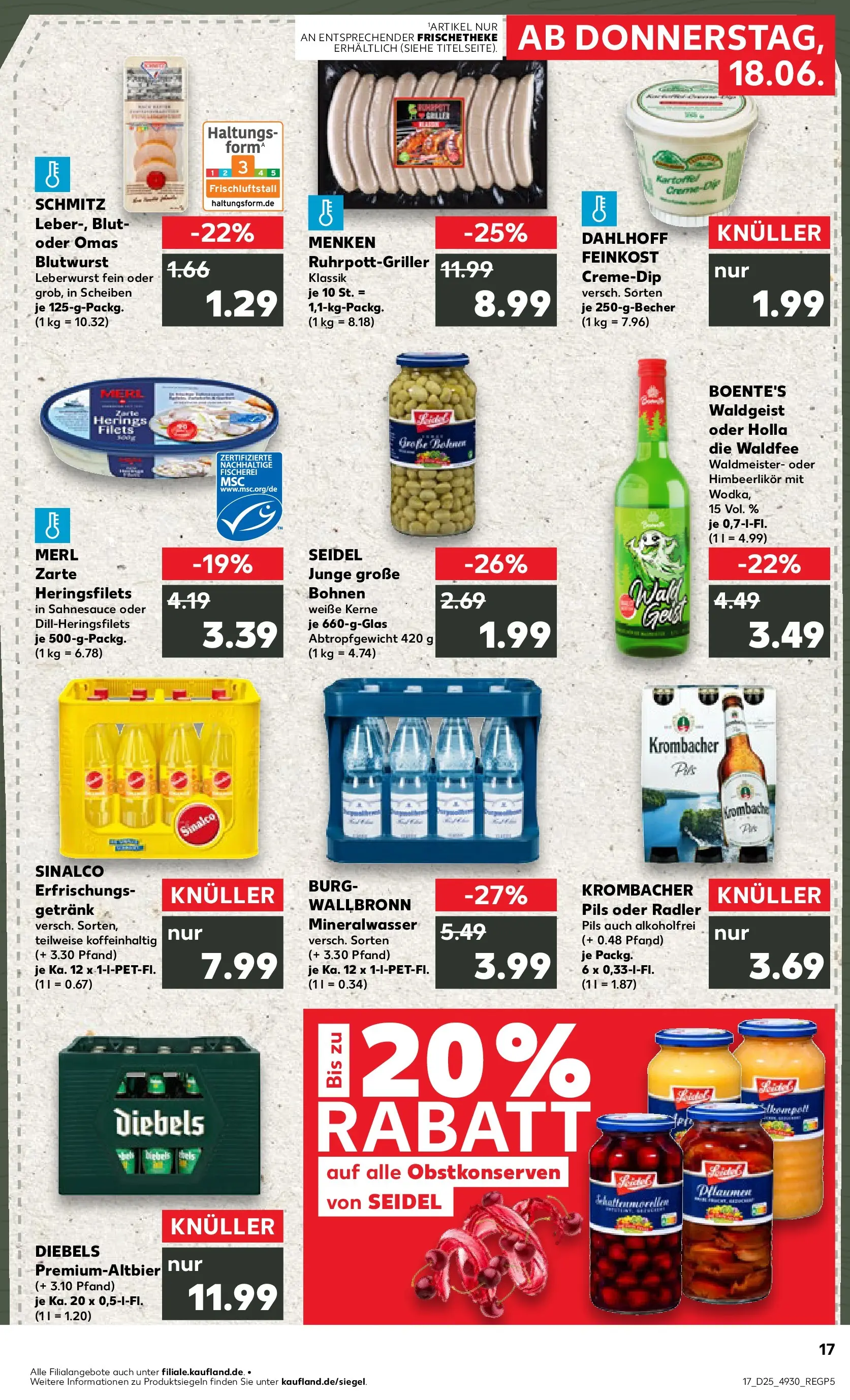 Prospekt Kaufland ab 14.06.2026 ยป Angebote und Werbung Online | Seite: 26 | Produkte: Sinalco, Pils, Mineralwasser, Radler Prospekt Kaufland ab 14.06.2026 ยป Angebote Online zum Blรคttern | Seite: 26 | Produkte: Sinalco, Pils, Mineralwasser, Radler