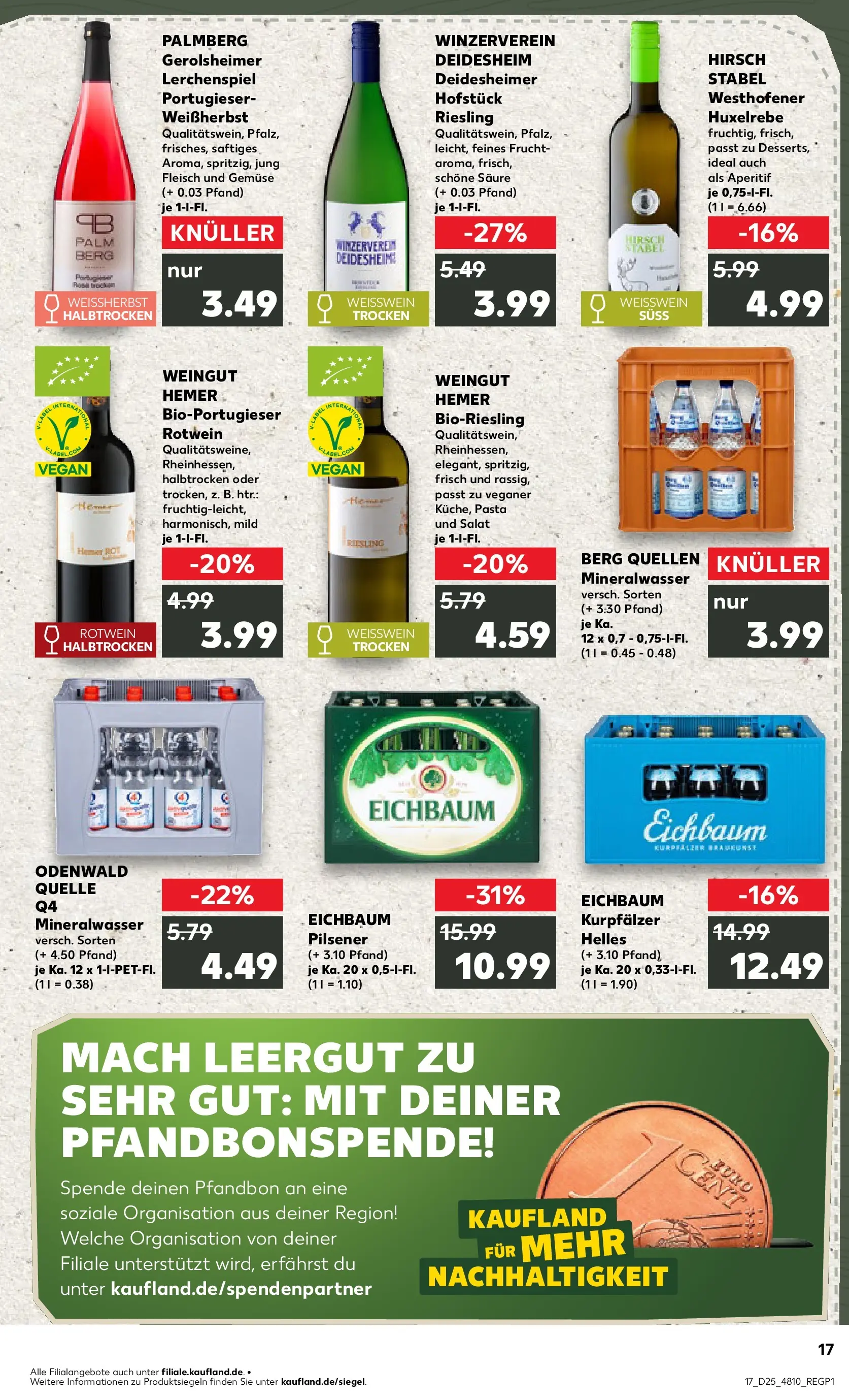 Prospekt Kaufland ab 15.06.2026 ยป Angebote und Werbung Online | Seite: 2 | Produkte: Rotwein, Weiรwein halbtrocken, Mineralwasser, Pasta Prospekt Kaufland ab 15.06.2026 ยป Angebote Online zum Blรคttern | Seite: 2 | Produkte: Rotwein, Weiรwein halbtrocken, Mineralwasser, Pasta