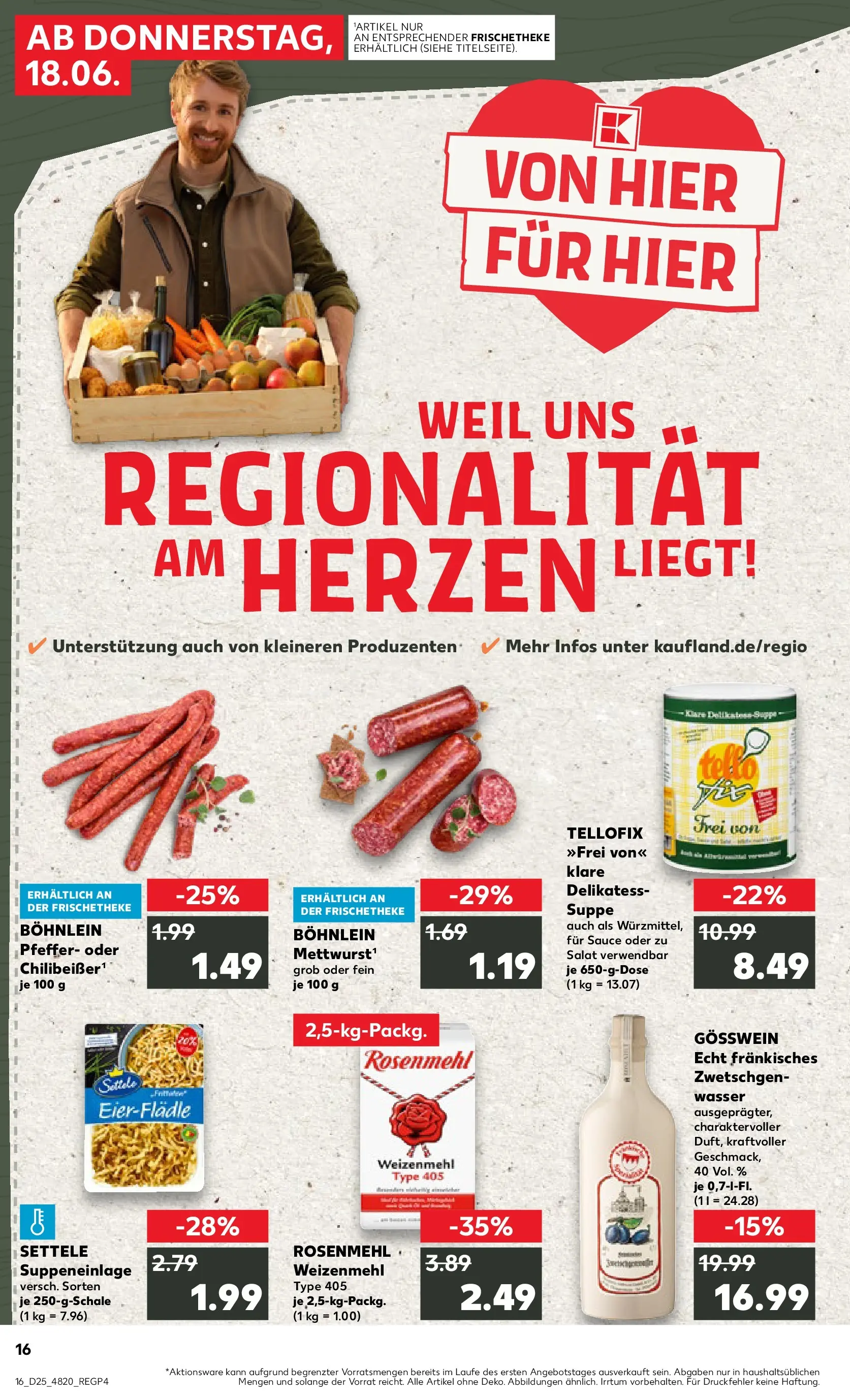 Prospekt Kaufland ab 17.06.2026 » Angebote Online zum Blättern | Seite: 1
