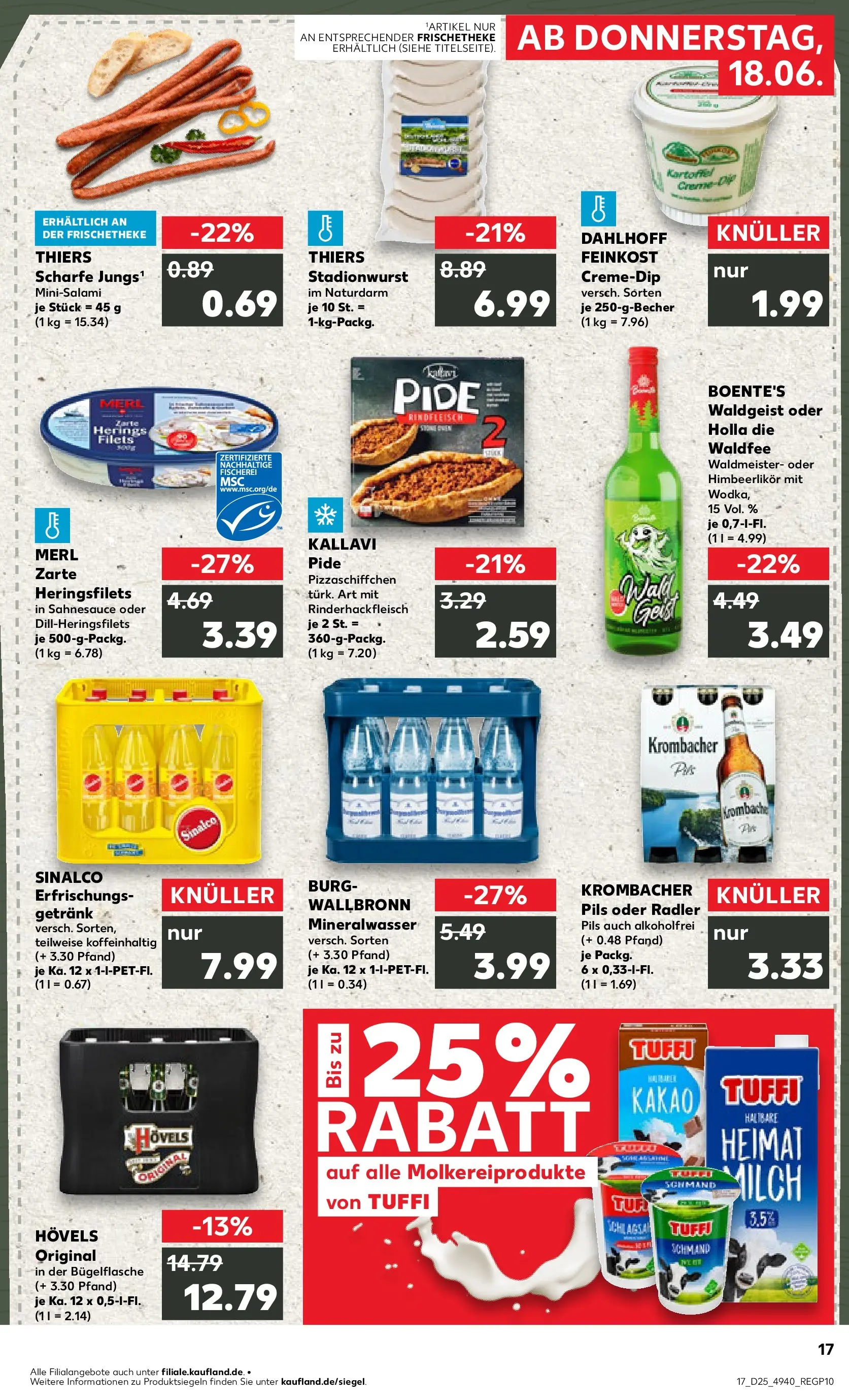 Prospekt Kaufland ab 14.06.2026 ยป Angebote und Werbung Online | Seite: 26 | Produkte: Sinalco, Radler, Krombacher, Rindfleisch Prospekt Kaufland ab 14.06.2026 ยป Angebote Online zum Blรคttern | Seite: 26 | Produkte: Sinalco, Radler, Krombacher, Rindfleisch