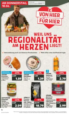 Kaufland Prospekt Aschaffenburg ab 15.06.2026 gültig