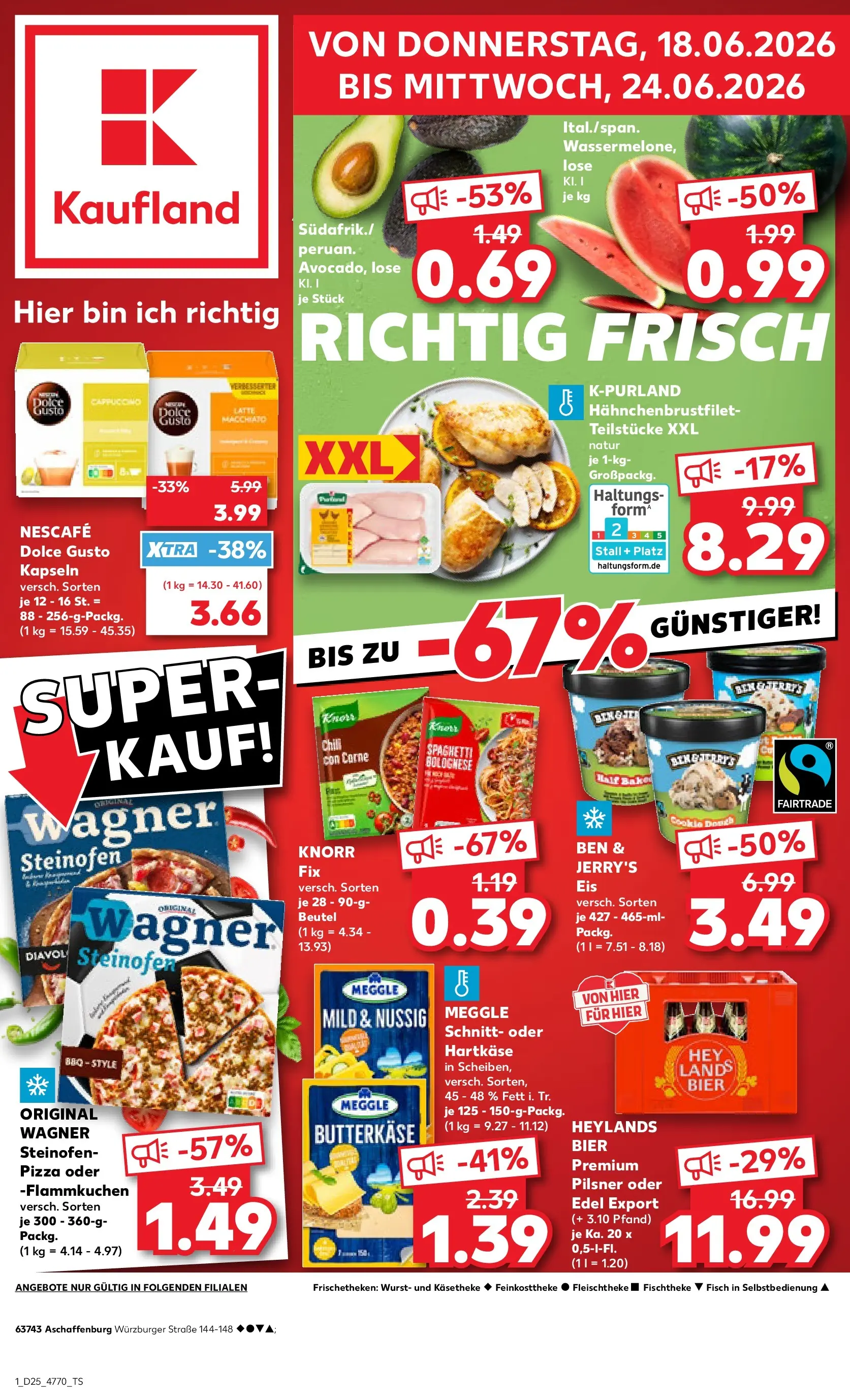 Prospekt Kaufland ab 14.06.2026 ยป Angebote und Werbung Online | Seite: 10 | Produkte: Butter, Chili, Pizza, Dolce gusto Prospekt Kaufland ab 14.06.2026 ยป Angebote Online zum Blรคttern | Seite: 10 | Produkte: Butter, Chili, Pizza, Dolce gusto