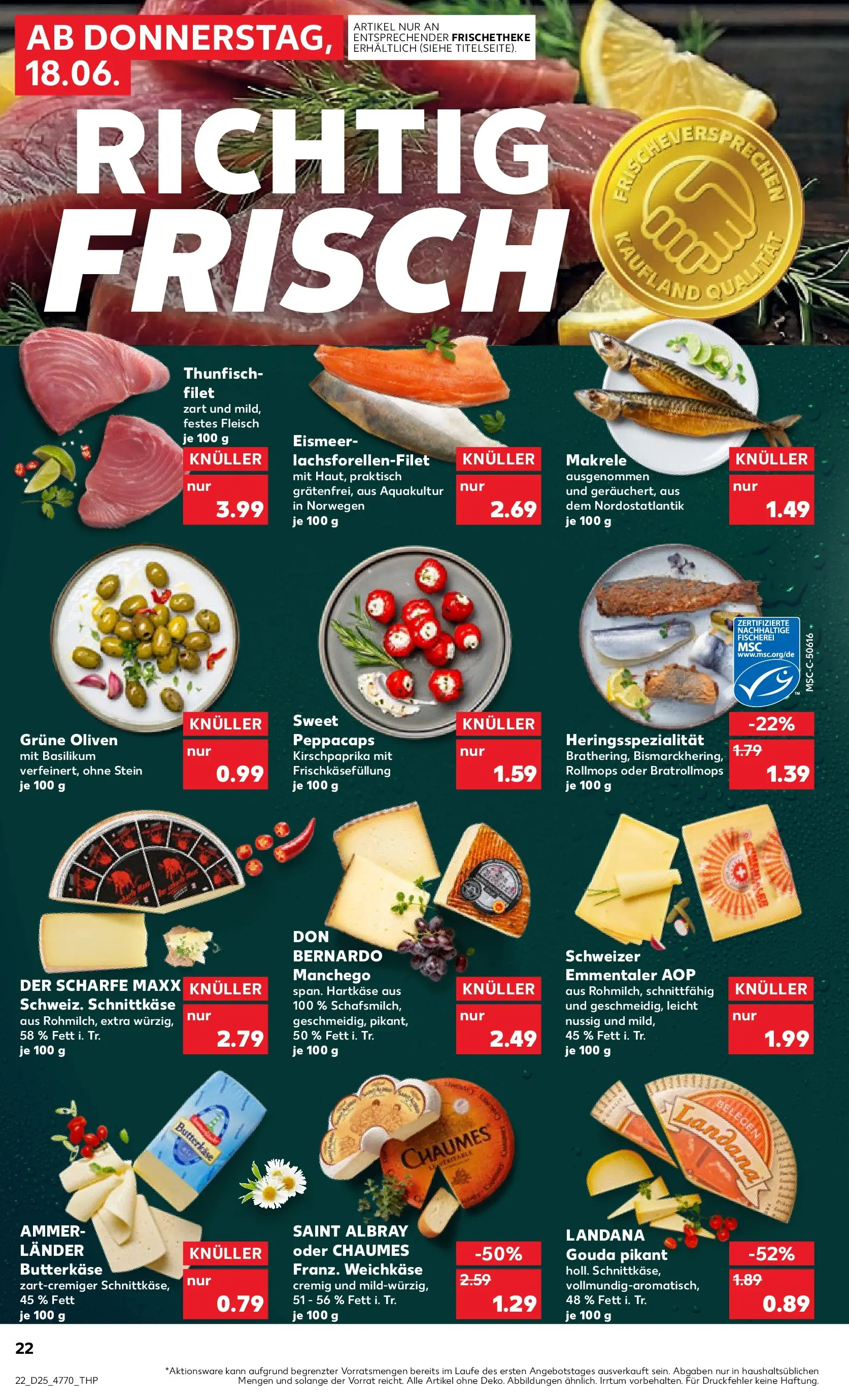 Prospekt Kaufland ab 14.06.2026 ยป Angebote und Werbung Online | Seite: 31 | Produkte: Thunfisch, Gouda, Fleisch Prospekt Kaufland ab 14.06.2026 ยป Angebote Online zum Blรคttern | Seite: 31 | Produkte: Thunfisch, Gouda, Fleisch