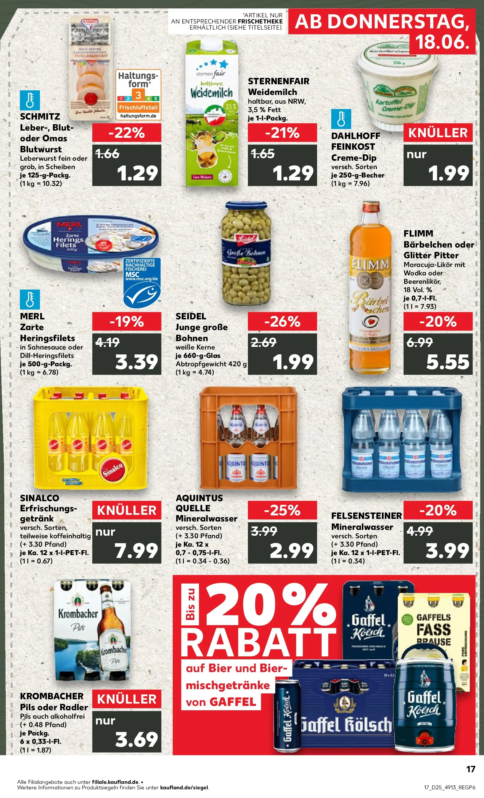 Prospekt Kaufland ab 14.06.2026 ยป Angebote und Werbung Online | Seite: 26 | Produkte: Bier, Pils, Krombacher, Wodka Prospekt Kaufland ab 14.06.2026 ยป Angebote Online zum Blรคttern | Seite: 26 | Produkte: Bier, Pils, Krombacher, Wodka