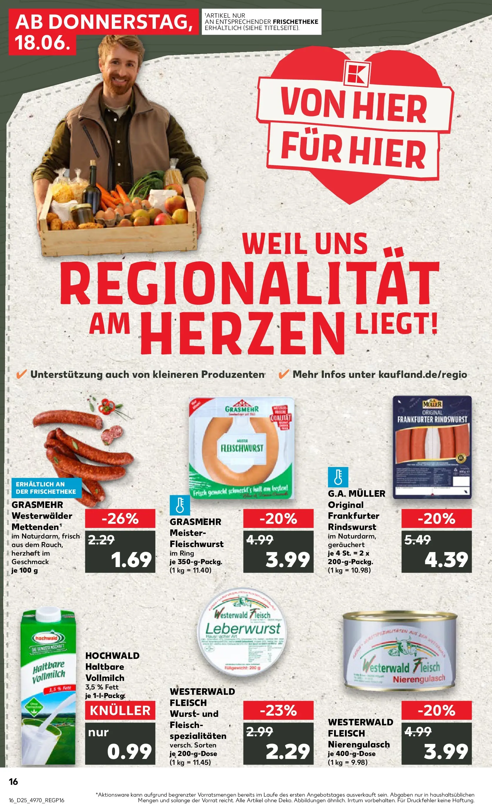 Prospekt Kaufland ab 17.06.2026 » Angebote Online zum Blättern | Seite: 16