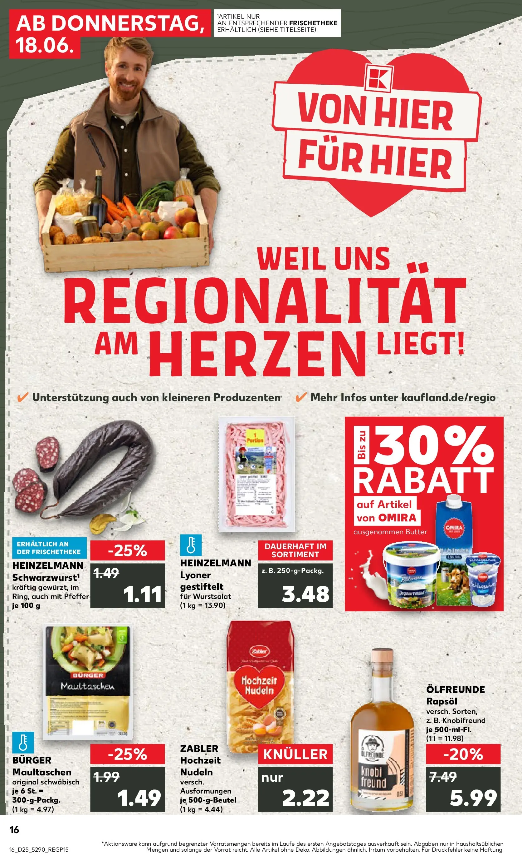 Prospekt Kaufland ab 14.06.2026 ยป Angebote und Werbung Online | Seite: 25 | Produkte: Burger, Pfeffer, Pasta, Nudeln Prospekt Kaufland ab 14.06.2026 ยป Angebote Online zum Blรคttern | Seite: 25 | Produkte: Burger, Pfeffer, Pasta, Nudeln