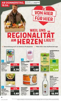 Kaufland Prospekt Pfullingen ab 17.06.2026 gültig Kaufland Prospekt Pfullingen ab 17.06.2026 gültig