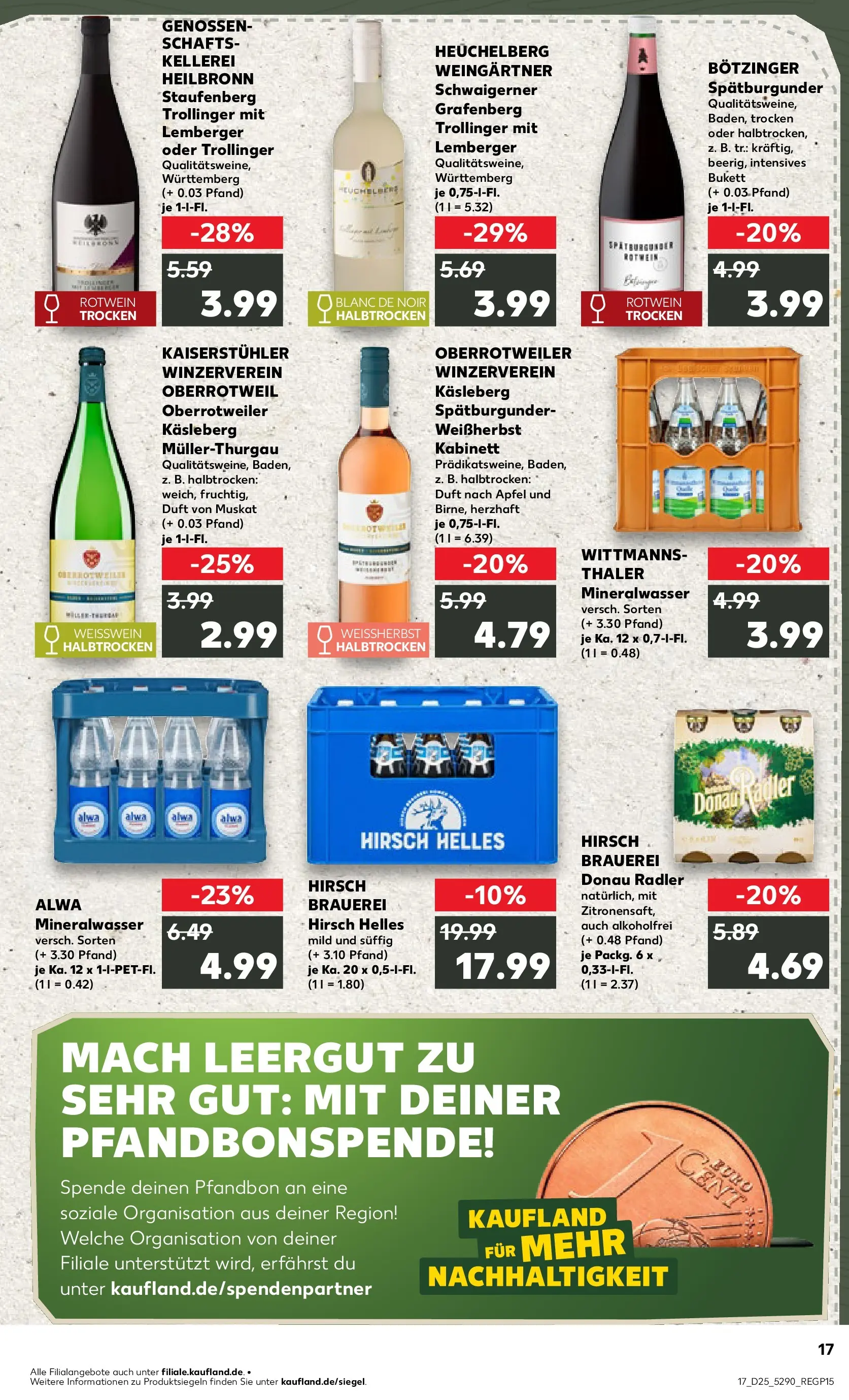 Prospekt Kaufland ab 14.06.2026 ยป Angebote und Werbung Online | Seite: 26 | Produkte: Weiรwein, Duft, รpfel, Mineralwasser Prospekt Kaufland ab 14.06.2026 ยป Angebote Online zum Blรคttern | Seite: 26 | Produkte: Weiรwein, Duft, รpfel, Mineralwasser