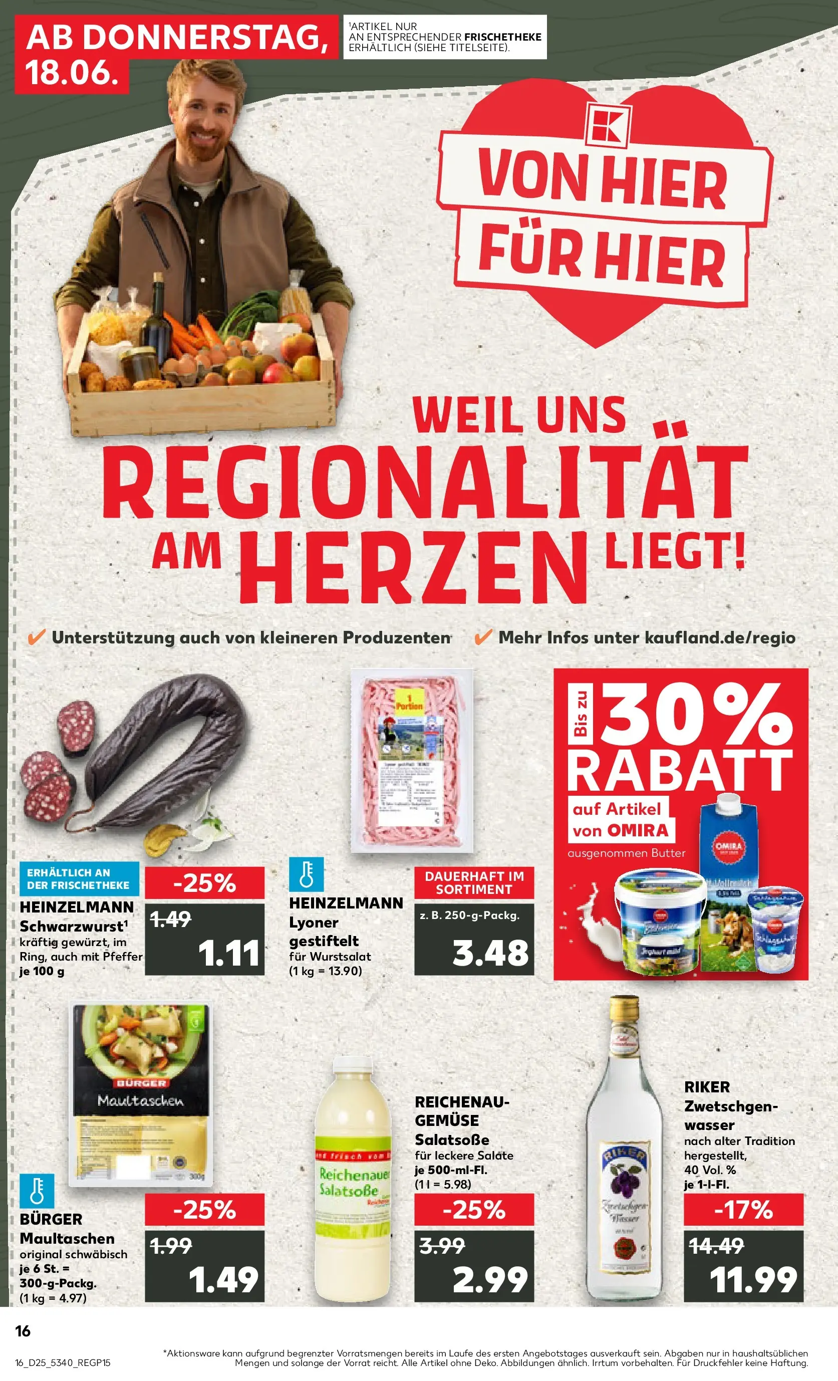 Prospekt Kaufland ab 18.06.2026 » Angebote Online zum Blättern | Seite: 1