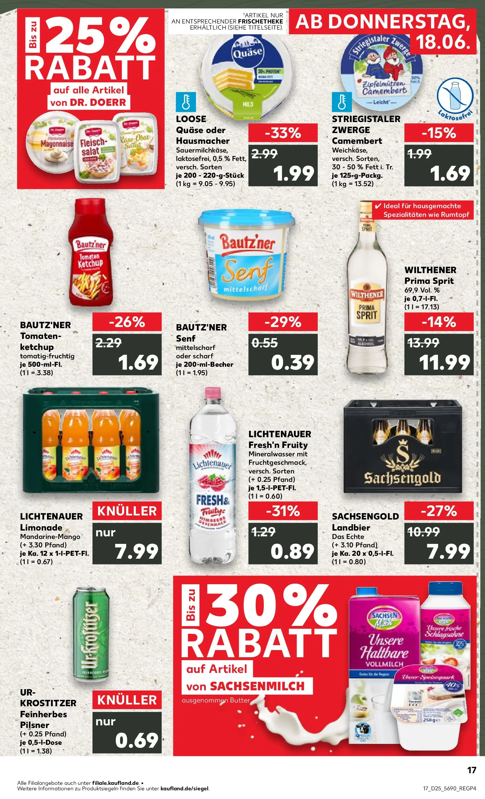 Prospekt Kaufland ab 14.06.2026 ยป Angebote und Werbung Online | Seite: 26 | Produkte: Schlagsahne, Limonade, Mayonnaise, Salat Prospekt Kaufland ab 14.06.2026 ยป Angebote Online zum Blรคttern | Seite: 26 | Produkte: Schlagsahne, Limonade, Mayonnaise, Salat
