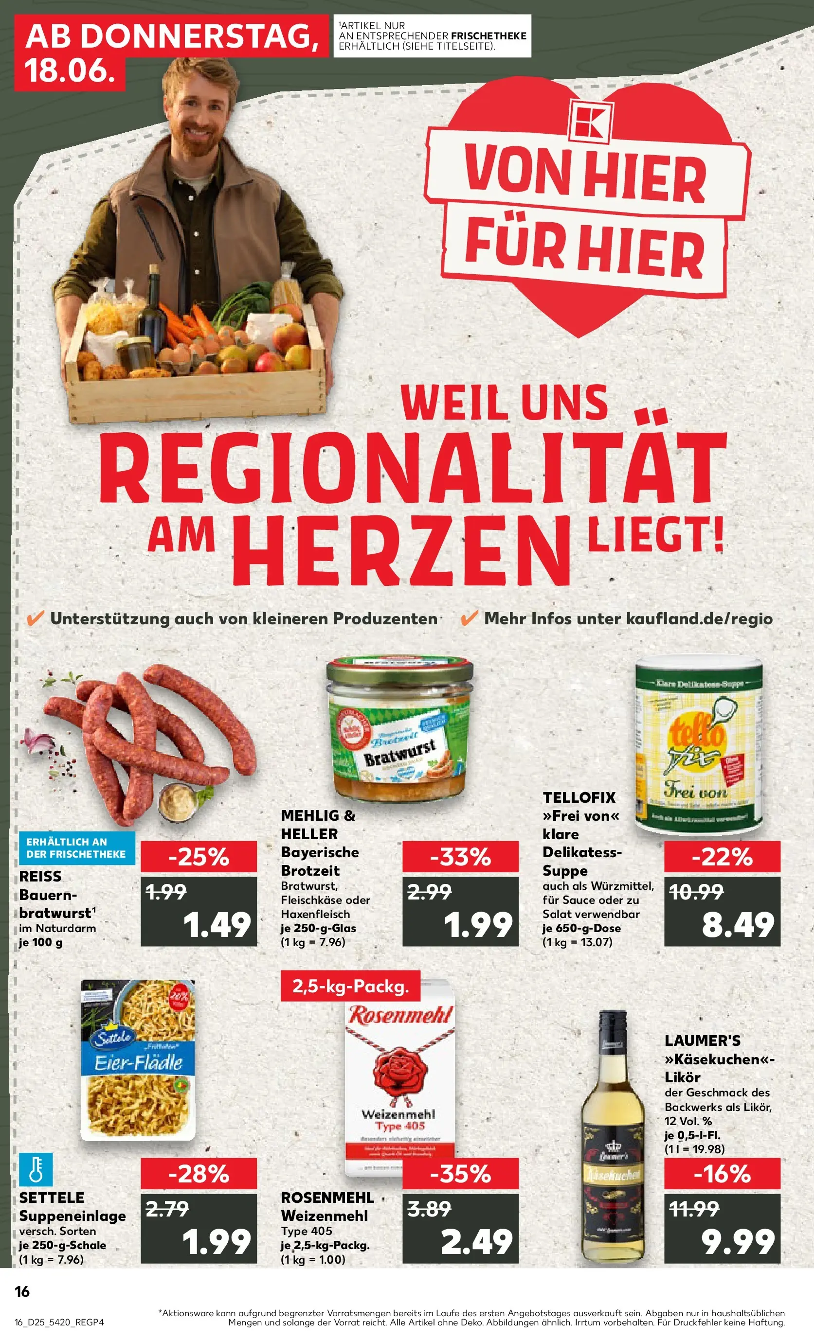 Prospekt Kaufland ab 17.06.2026 » Angebote Online zum Blättern | Seite: 16