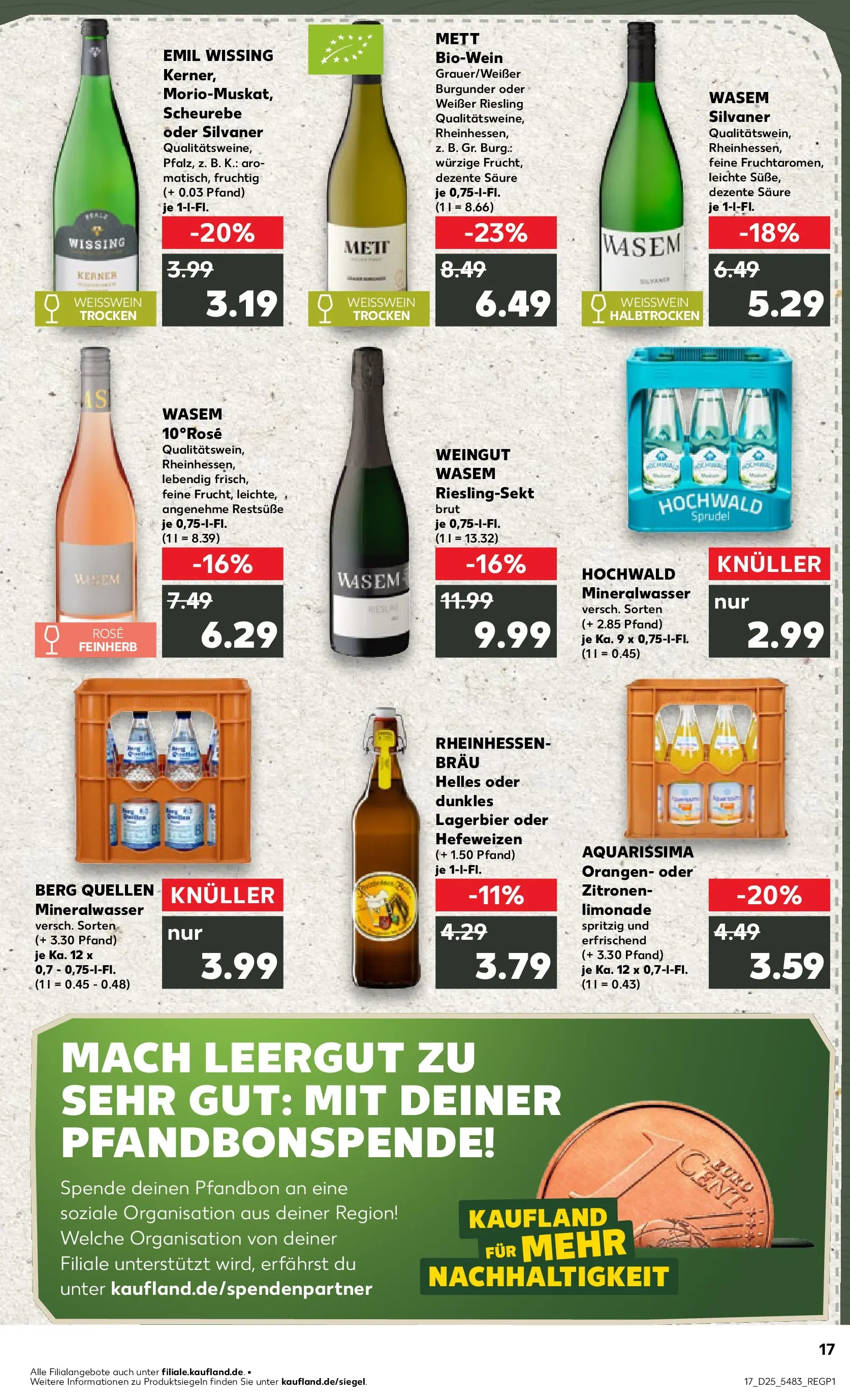 Prospekt Kaufland ab 17.06.2026 » Angebote Online zum Blättern | Seite: 17