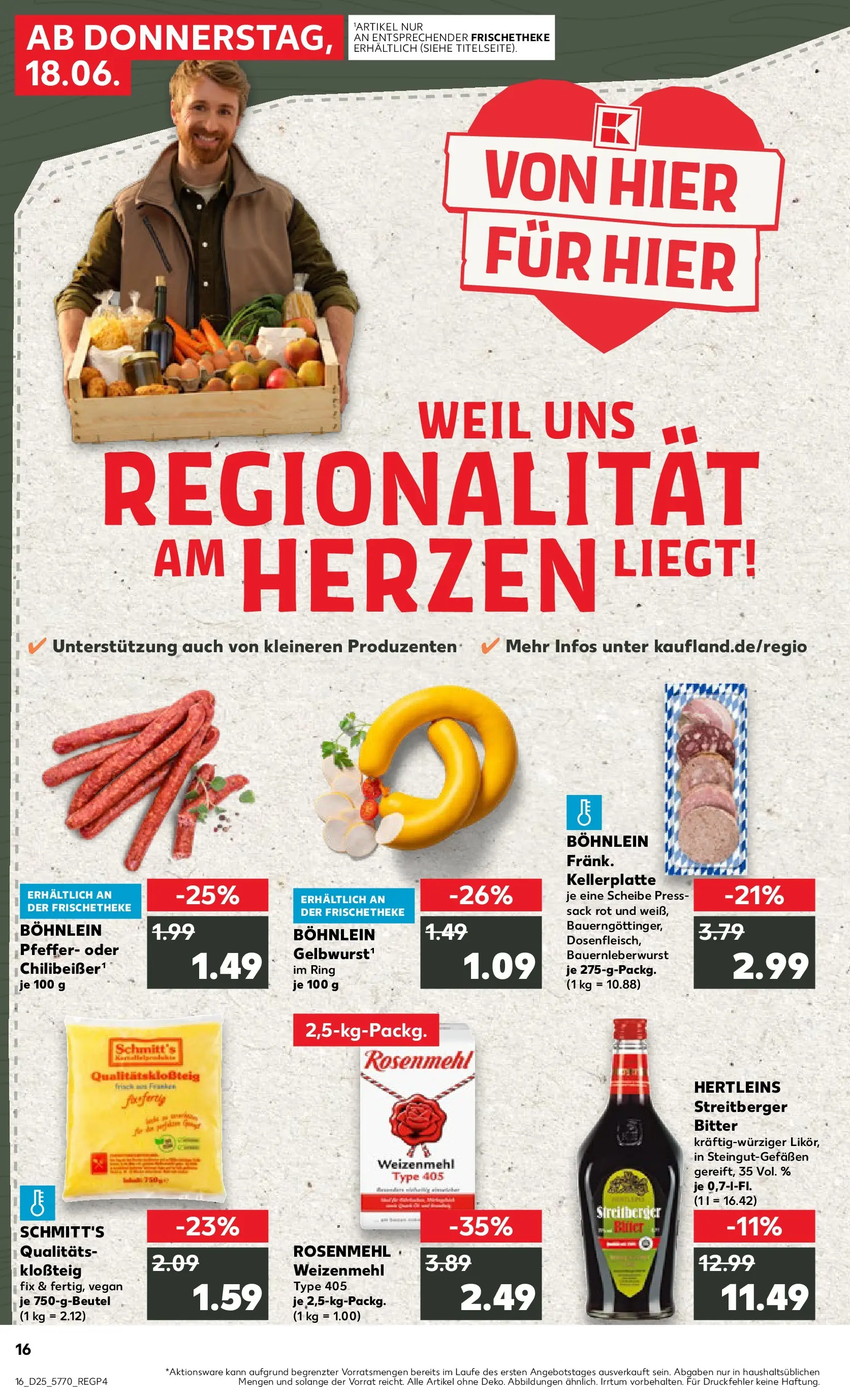 Prospekt Kaufland ab 14.06.2026 ยป Angebote und Werbung Online | Seite: 25 | Produkte: Weizenmehl, Pfeffer Prospekt Kaufland ab 14.06.2026 ยป Angebote Online zum Blรคttern | Seite: 25 | Produkte: Weizenmehl, Pfeffer