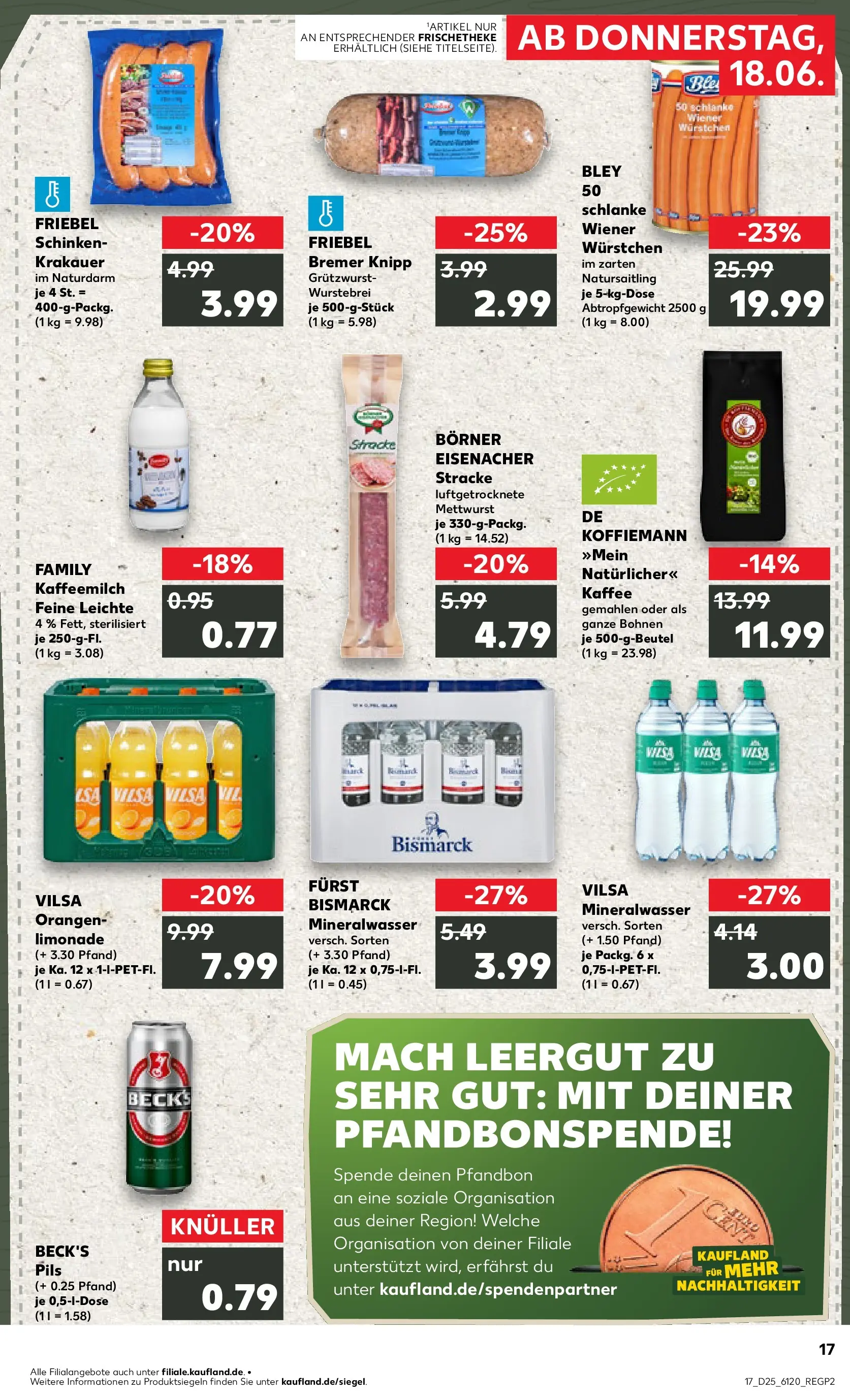 Prospekt Kaufland ab 14.06.2026 ยป Angebote und Werbung Online | Seite: 26 | Produkte: Pils, Orangen, Limonade, Schinken Prospekt Kaufland ab 14.06.2026 ยป Angebote Online zum Blรคttern | Seite: 26 | Produkte: Pils, Orangen, Limonade, Schinken
