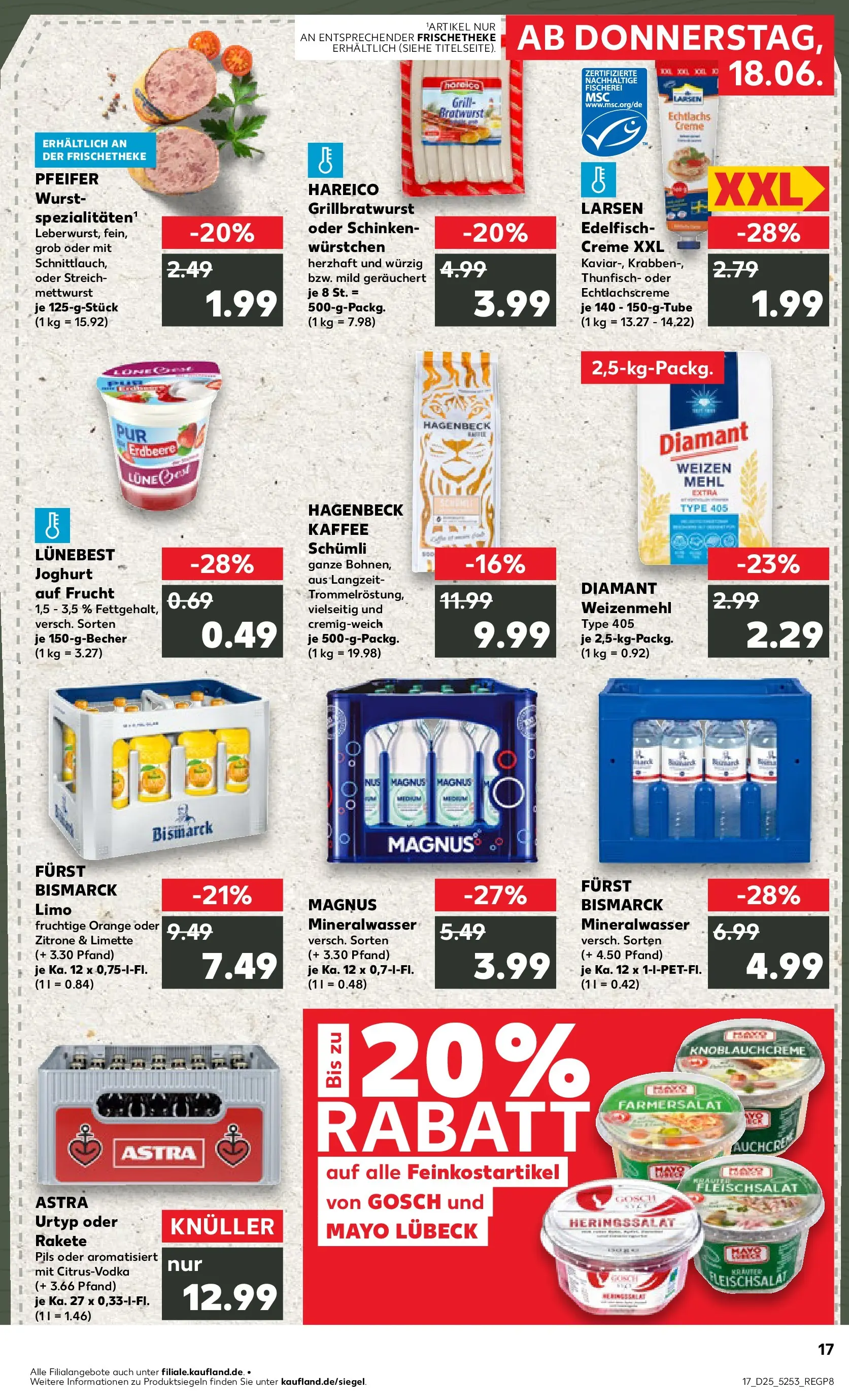 Prospekt Kaufland ab 17.06.2026 » Angebote Online zum Blättern | Seite: 2