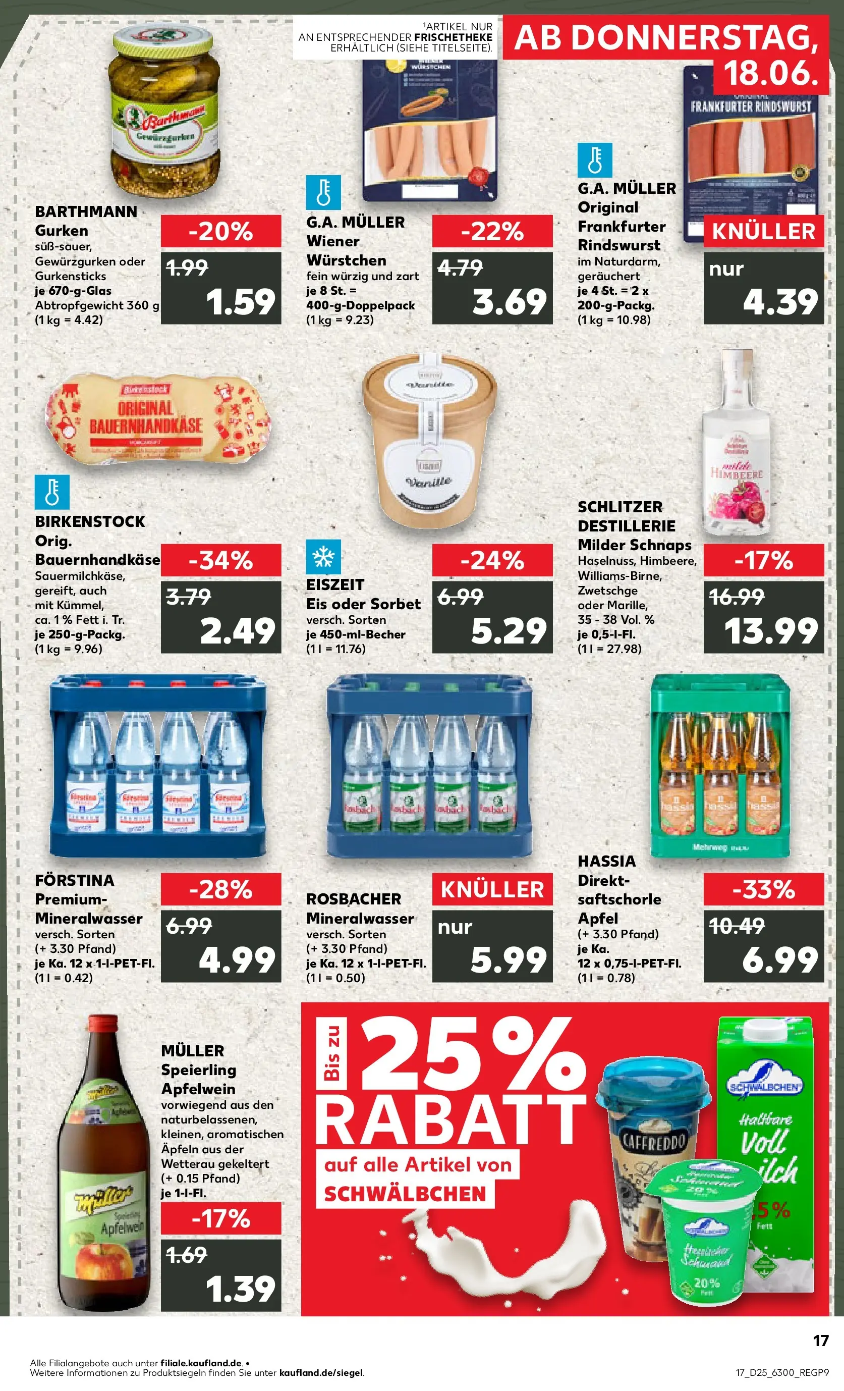 Prospekt Kaufland ab 14.06.2026 ยป Angebote und Werbung Online | Seite: 26 | Produkte: Wiener wurstchen, รpfel, Gurken, Eis Prospekt Kaufland ab 14.06.2026 ยป Angebote Online zum Blรคttern | Seite: 26 | Produkte: Wiener wurstchen, รpfel, Gurken, Eis