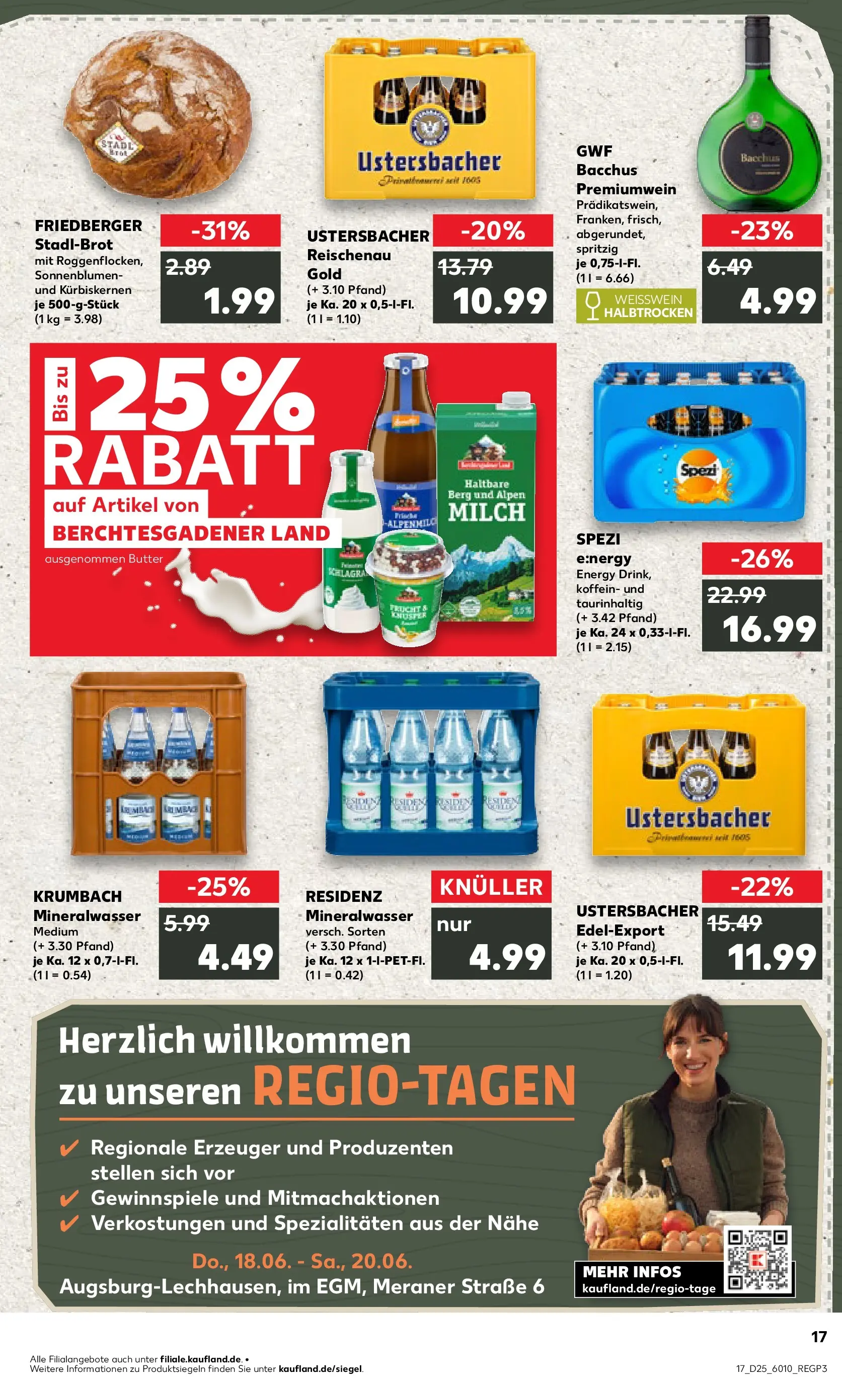 Prospekt Kaufland ab 14.06.2026 ยป Angebote und Werbung Online | Seite: 26 | Produkte: Milch, Energy, Butter, Mineralwasser Prospekt Kaufland ab 14.06.2026 ยป Angebote Online zum Blรคttern | Seite: 26 | Produkte: Milch, Energy, Butter, Mineralwasser