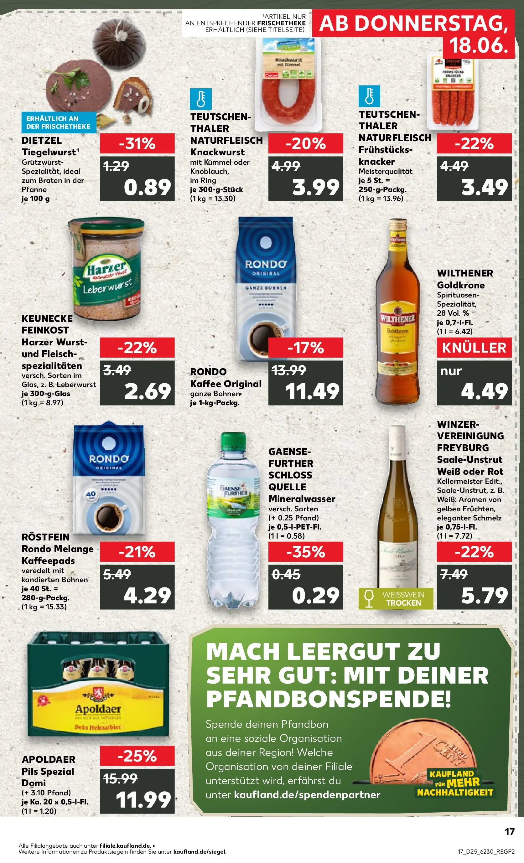 Prospekt Kaufland ab 18.06.2026 » Angebote Online zum Blättern | Seite: 2
