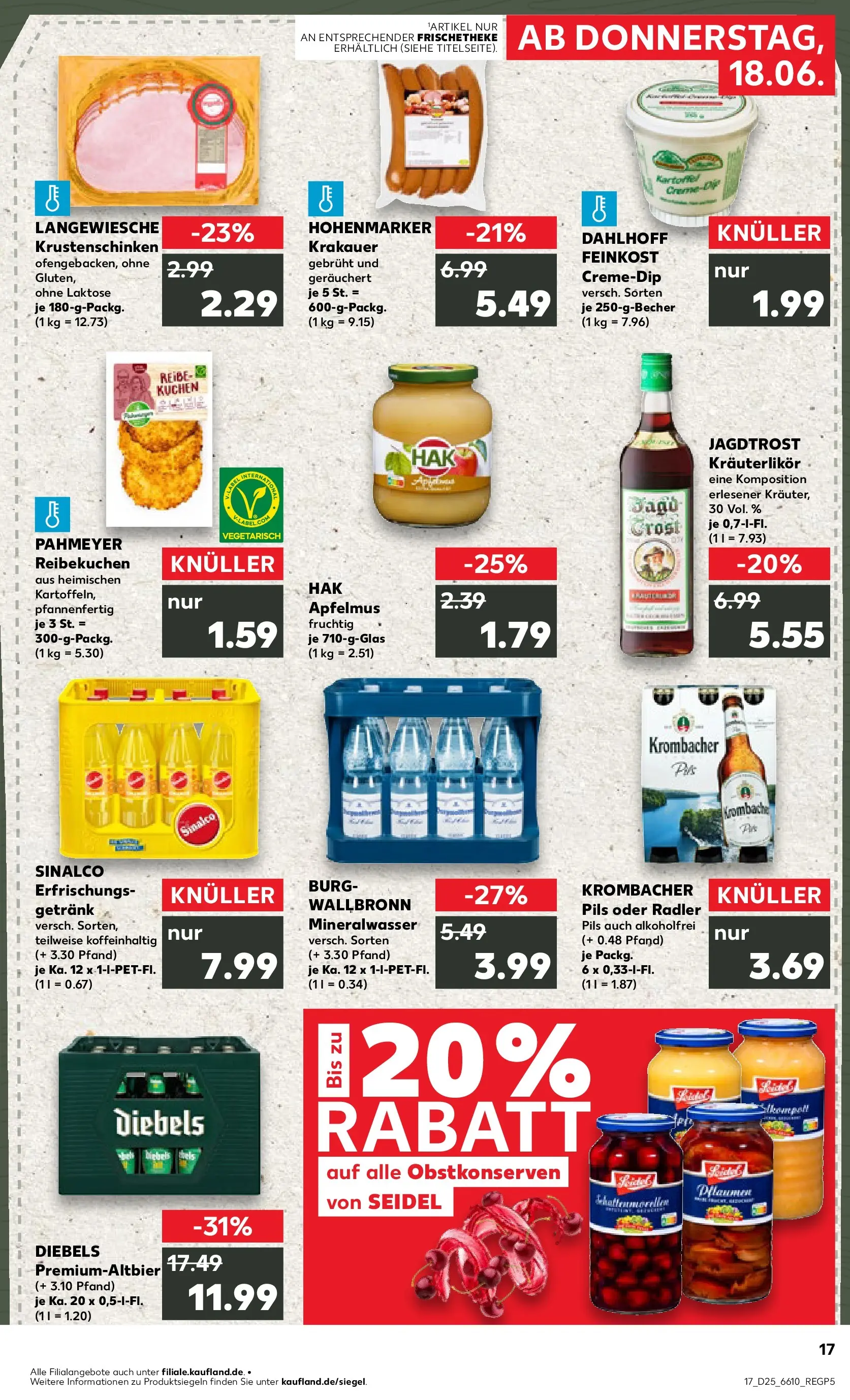 Prospekt Kaufland ab 17.06.2026 » Angebote Online zum Blättern | Seite: 2