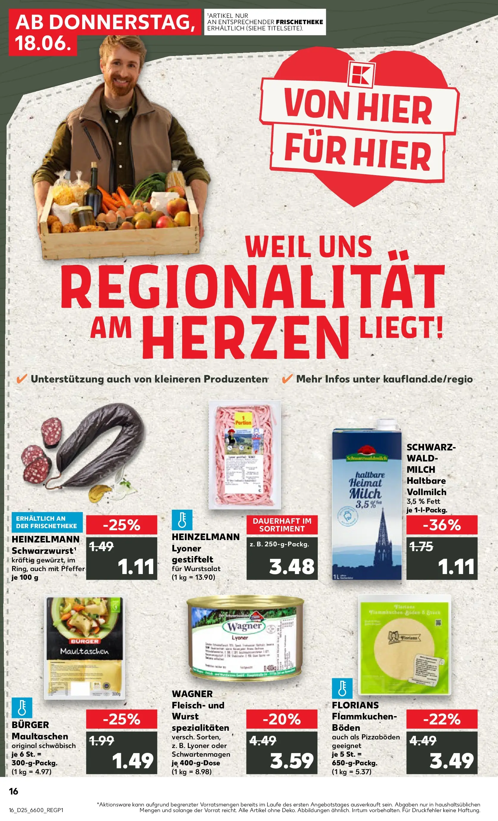 Prospekt Kaufland ab 17.06.2026 » Angebote Online zum Blättern | Seite: 1