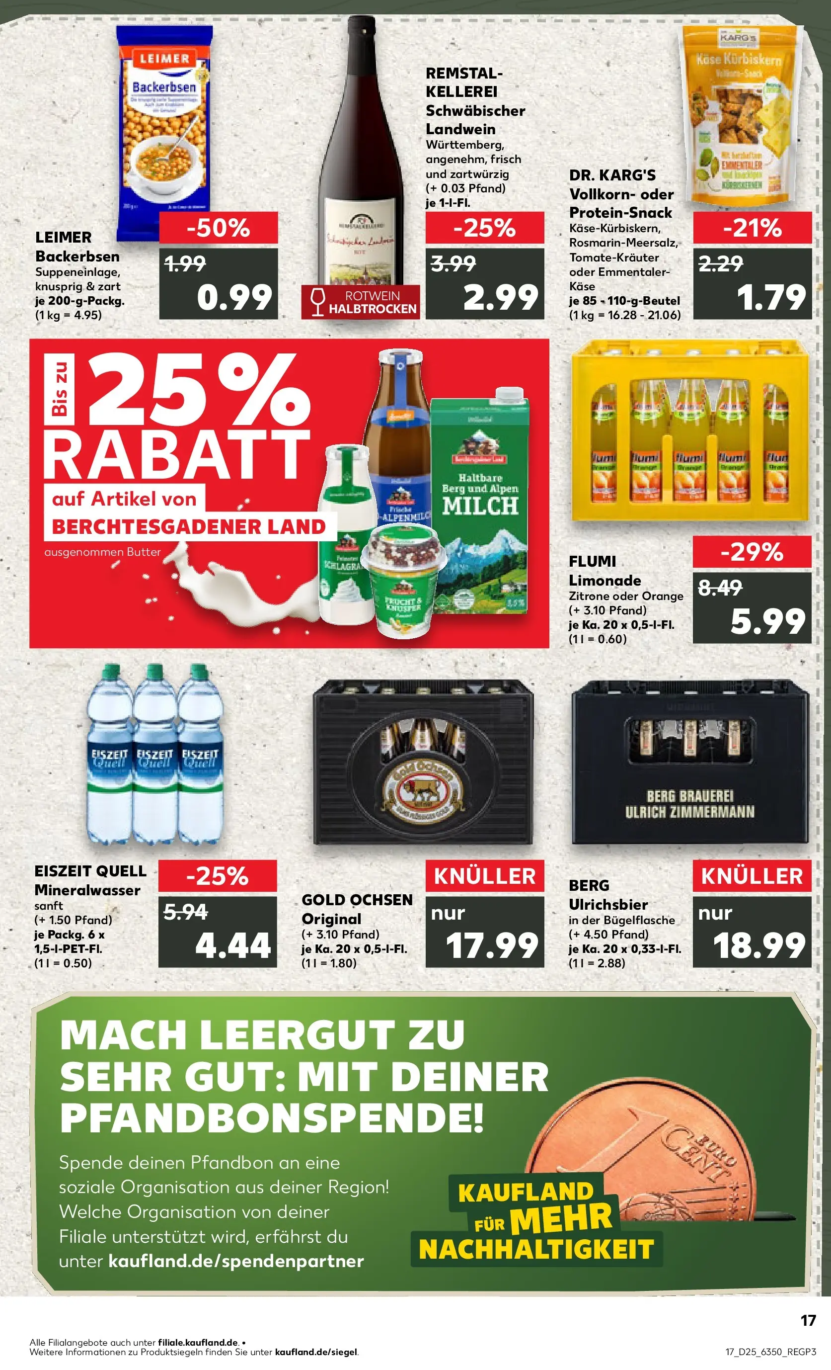 Prospekt Kaufland ab 14.06.2026 ยป Angebote und Werbung Online | Seite: 26 | Produkte: Milch, Butter, Kรคse, Rotwein Prospekt Kaufland ab 14.06.2026 ยป Angebote Online zum Blรคttern | Seite: 26 | Produkte: Milch, Butter, Kรคse, Rotwein