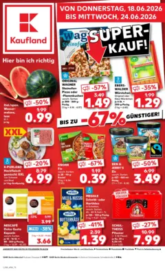 Kaufland Prospekt Berlin ab 18.06.2026 gültig Kaufland Prospekt Berlin ab 18.06.2026 gültig