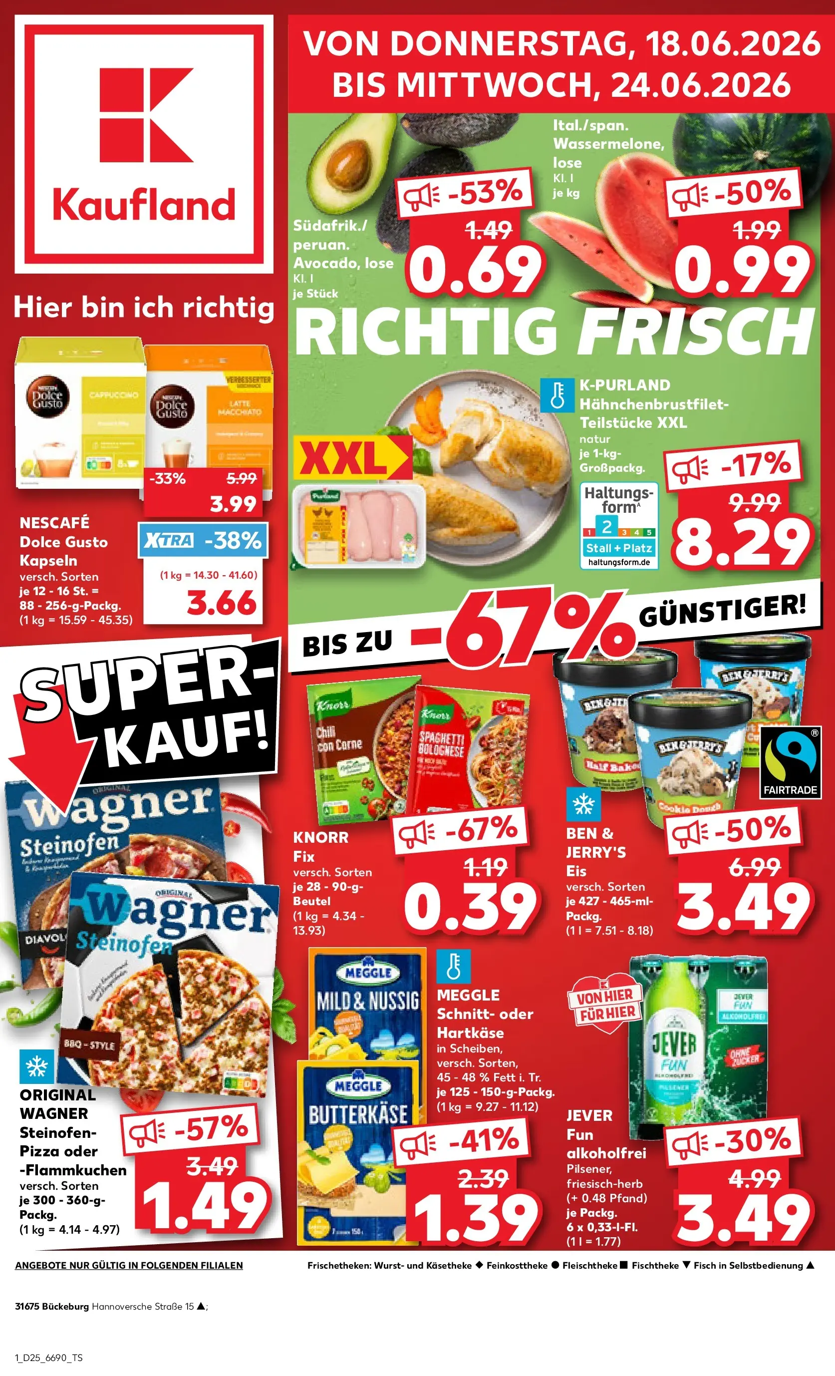 Prospekt Kaufland ab 14.06.2026 ยป Angebote und Werbung Online | Seite: 10 | Produkte: Ben & Jerry's, Fisch, Avocado, Chili Prospekt Kaufland ab 14.06.2026 ยป Angebote Online zum Blรคttern | Seite: 10 | Produkte: Ben & Jerry's, Fisch, Avocado, Chili