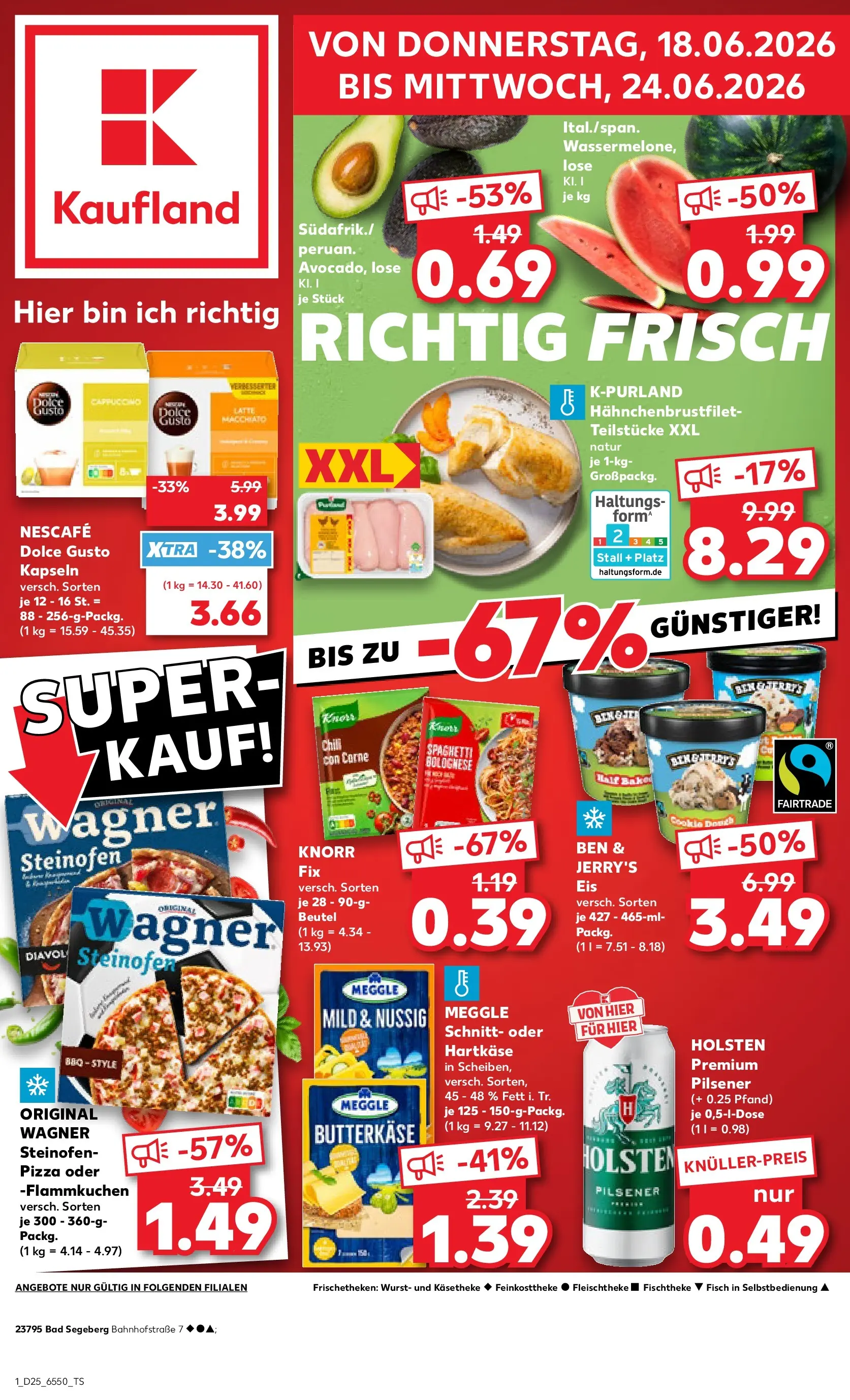 Prospekt Kaufland ab 14.06.2026 ยป Angebote und Werbung Online | Seite: 10 | Produkte: Fisch, Avocado, Chili, Dolce Gusto kapseln Prospekt Kaufland ab 14.06.2026 ยป Angebote Online zum Blรคttern | Seite: 10 | Produkte: Fisch, Avocado, Chili, Dolce Gusto kapseln