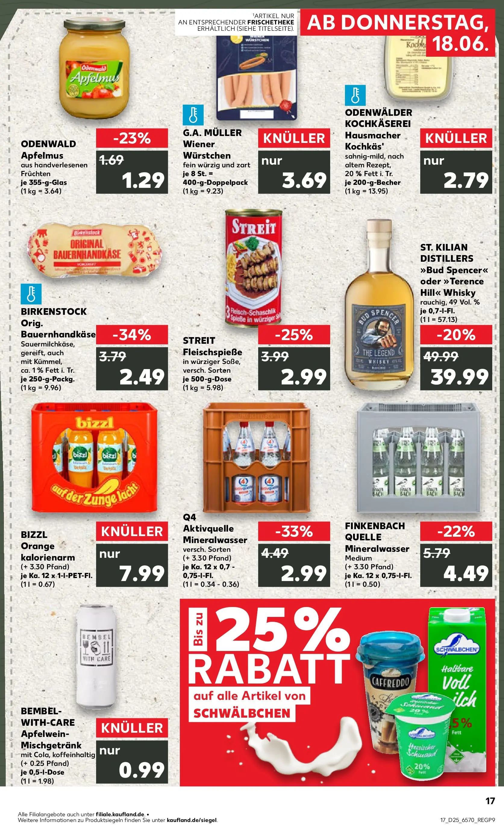 Prospekt Kaufland ab 14.06.2026 ยป Angebote und Werbung Online | Seite: 26 | Produkte: Whisky, Wiener wurstchen, Mineralwasser, Apple Prospekt Kaufland ab 14.06.2026 ยป Angebote Online zum Blรคttern | Seite: 26 | Produkte: Whisky, Wiener wurstchen, Mineralwasser, Apple