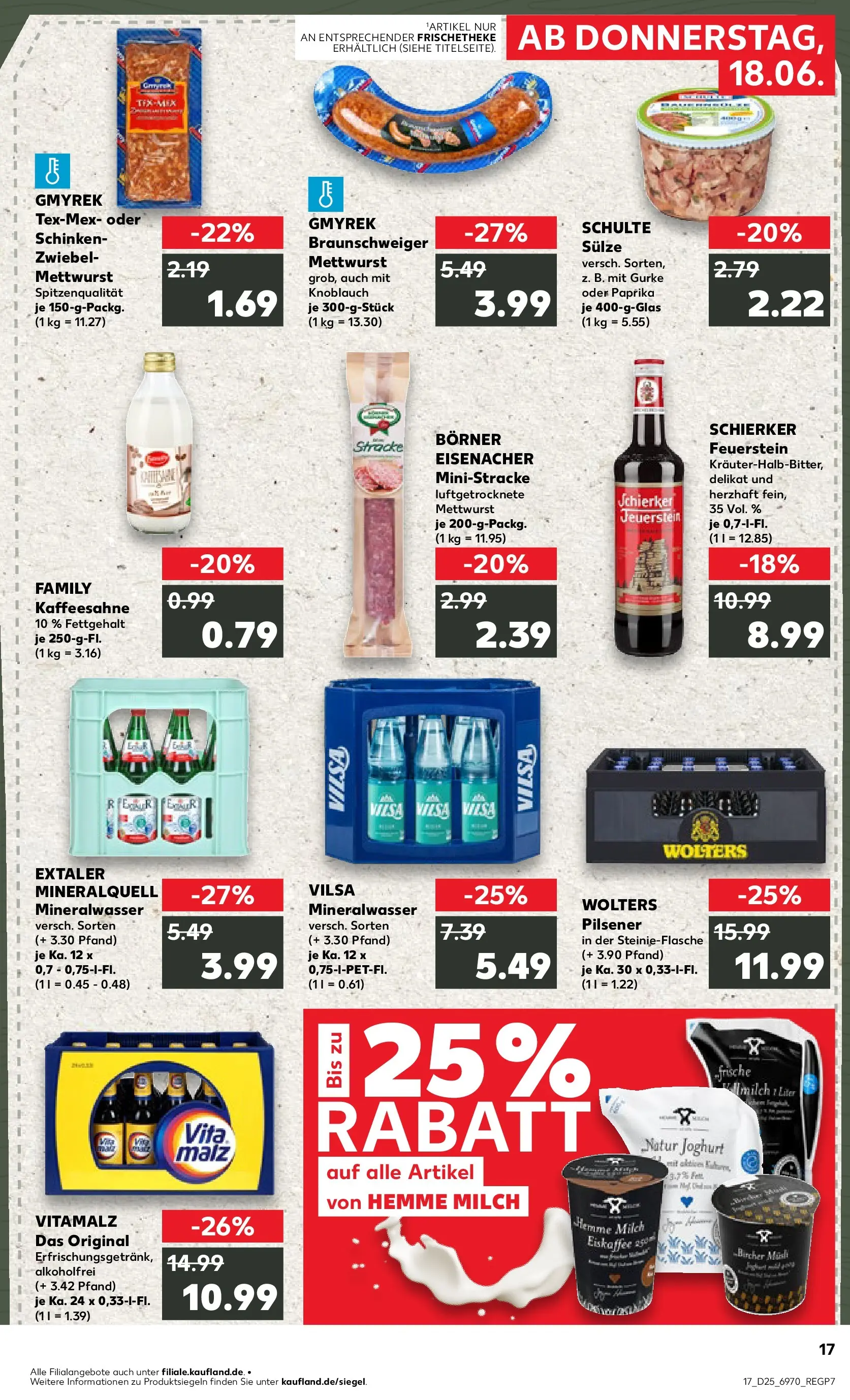 Prospekt Kaufland ab 17.06.2026 » Angebote Online zum Blättern | Seite: 2