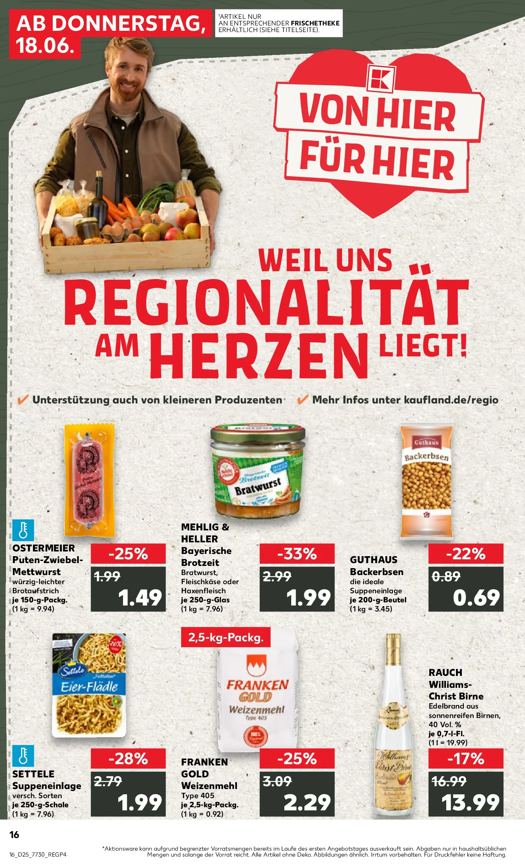 Prospekt Kaufland ab 17.06.2026 » Angebote Online zum Blättern | Seite: 1