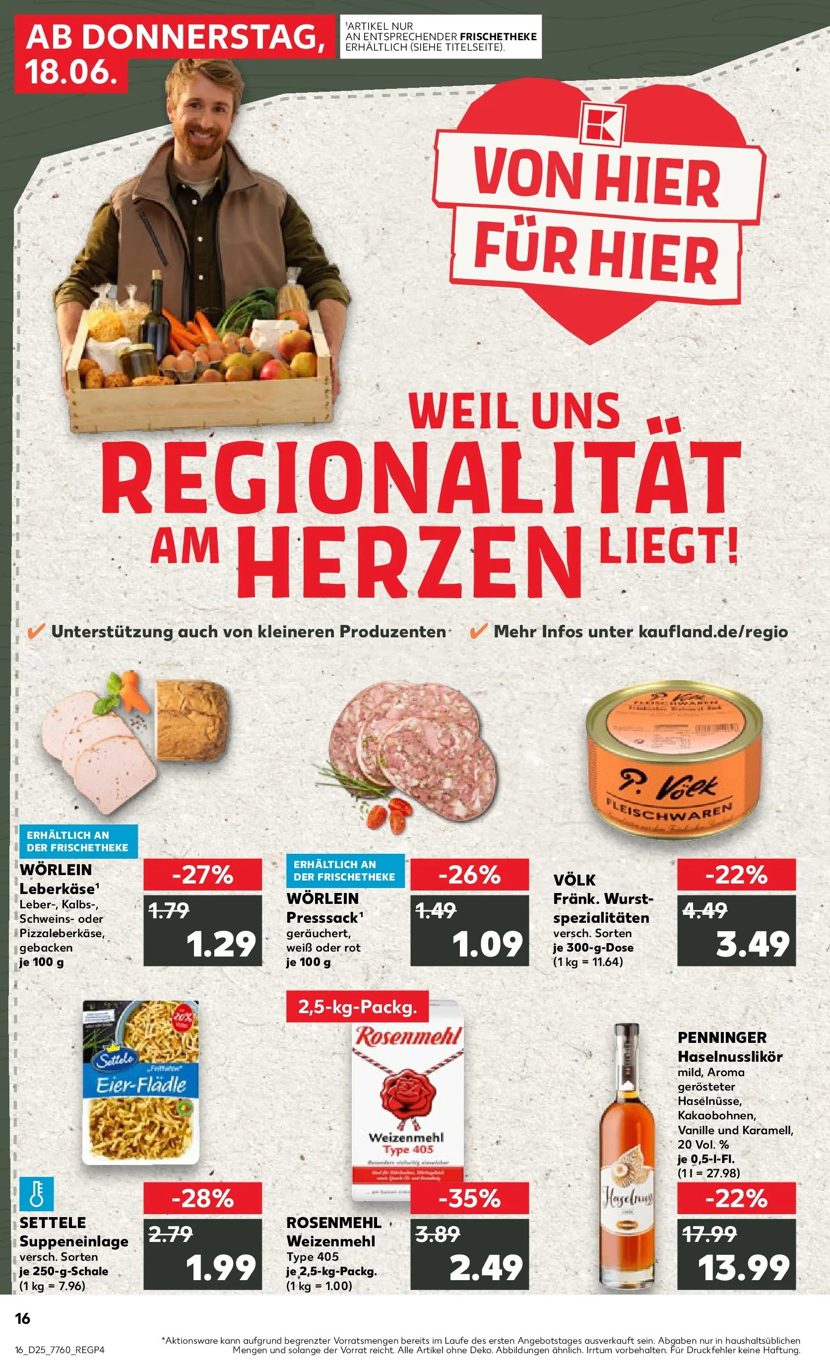 Prospekt Kaufland ab 18.06.2026 » Angebote Online zum Blättern | Seite: 16