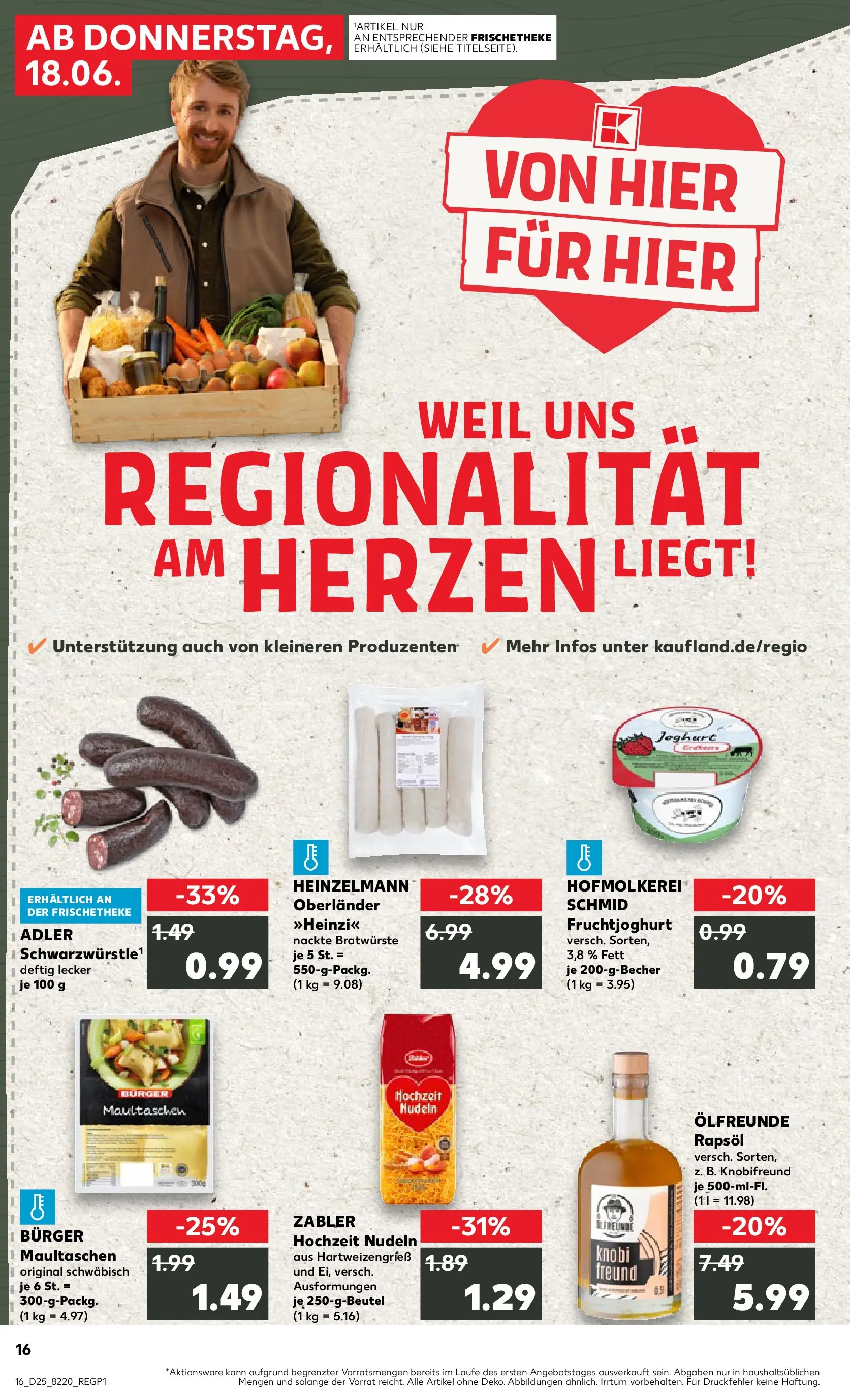 Prospekt Kaufland ab 17.06.2026 » Angebote Online zum Blättern | Seite: 16