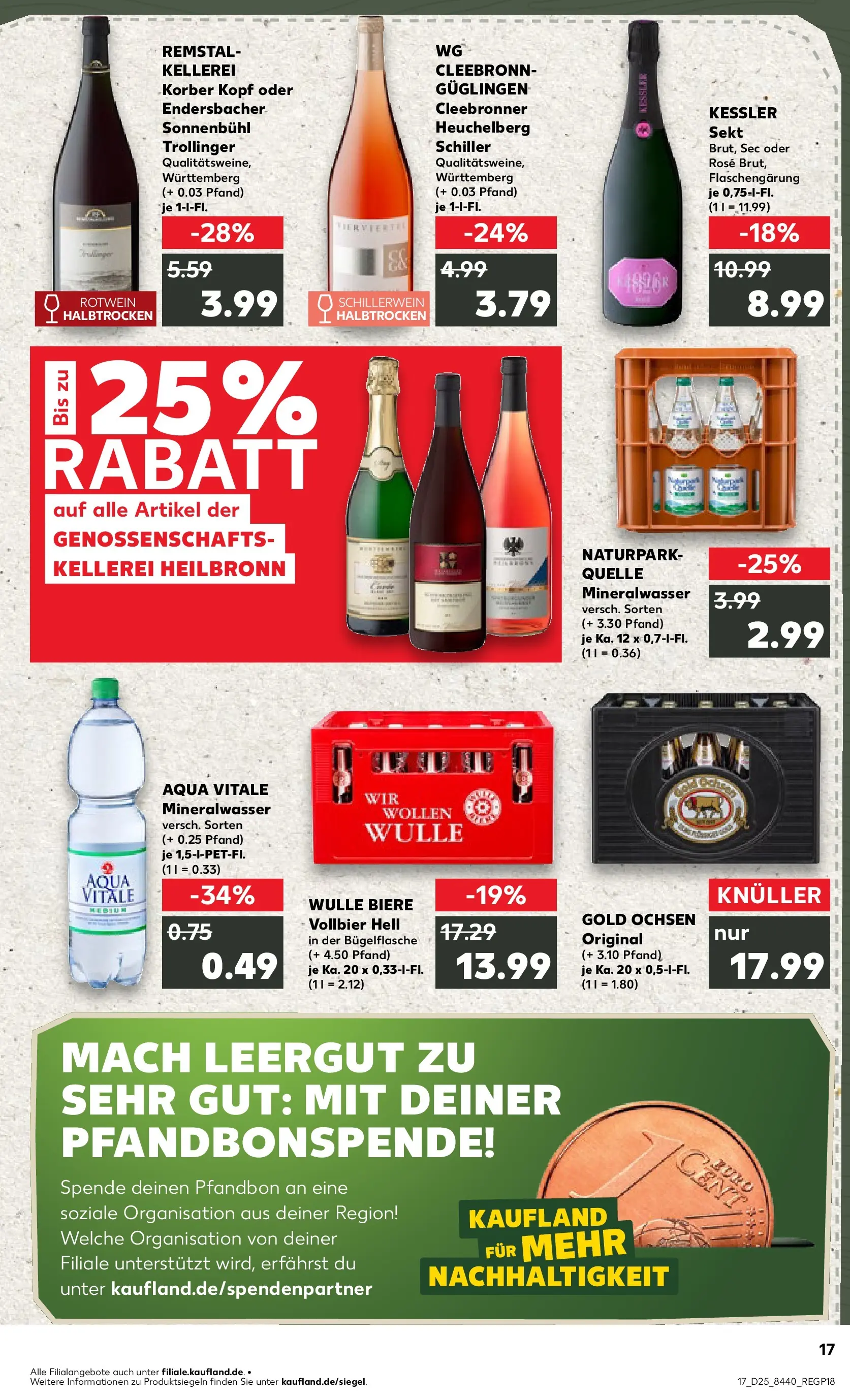 Prospekt Kaufland ab 14.06.2026 ยป Angebote und Werbung Online | Seite: 26 | Produkte: Rotwein, Sekt, Mineralwasser Prospekt Kaufland ab 14.06.2026 ยป Angebote Online zum Blรคttern | Seite: 26 | Produkte: Rotwein, Sekt, Mineralwasser