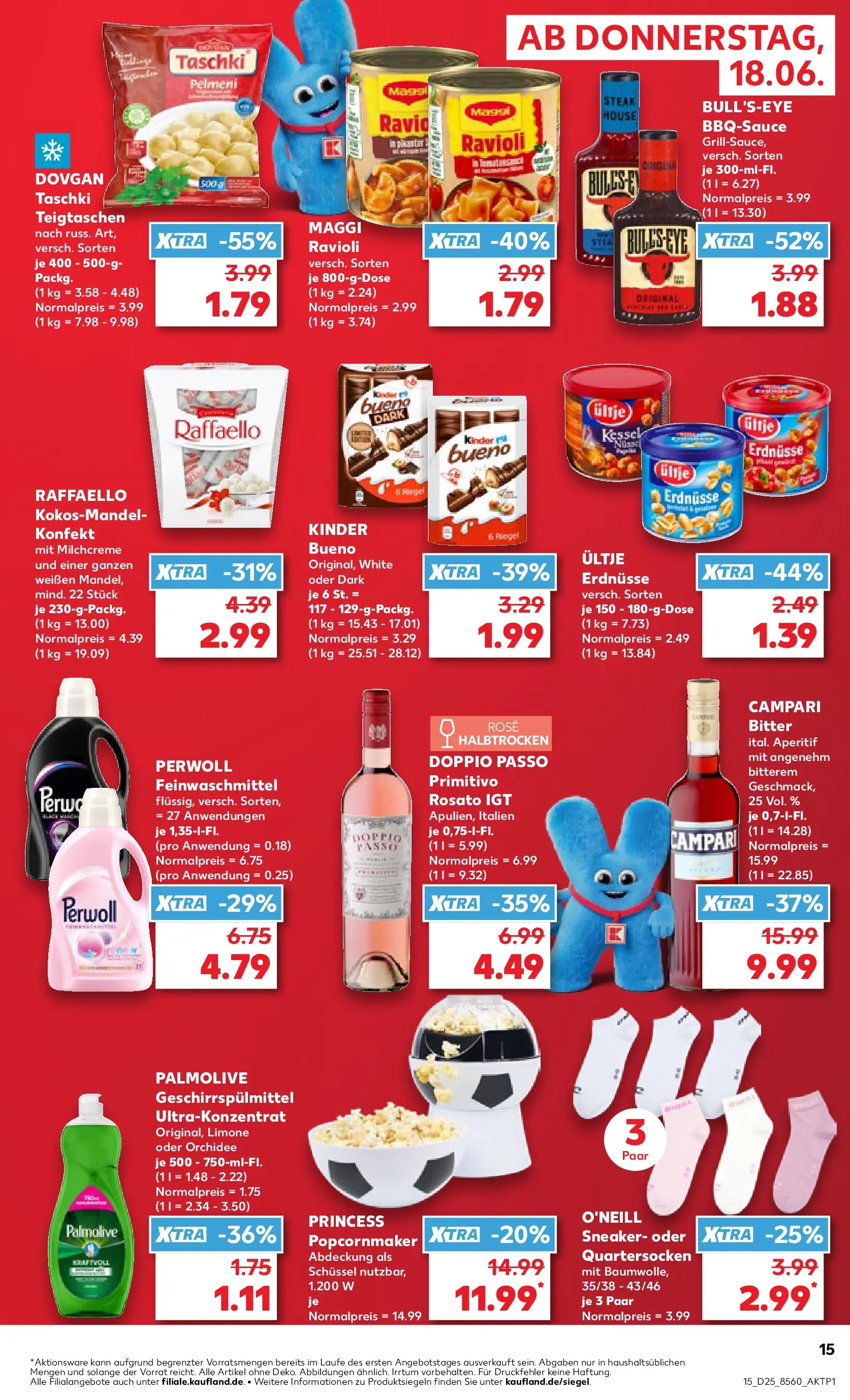 Prospekt Kaufland ab 14.06.2026 » Angebote Online zum Blättern | Seite: 20 | Produkte: Ultje erdnusse, Erdnüsse, Orchidee, Campari
