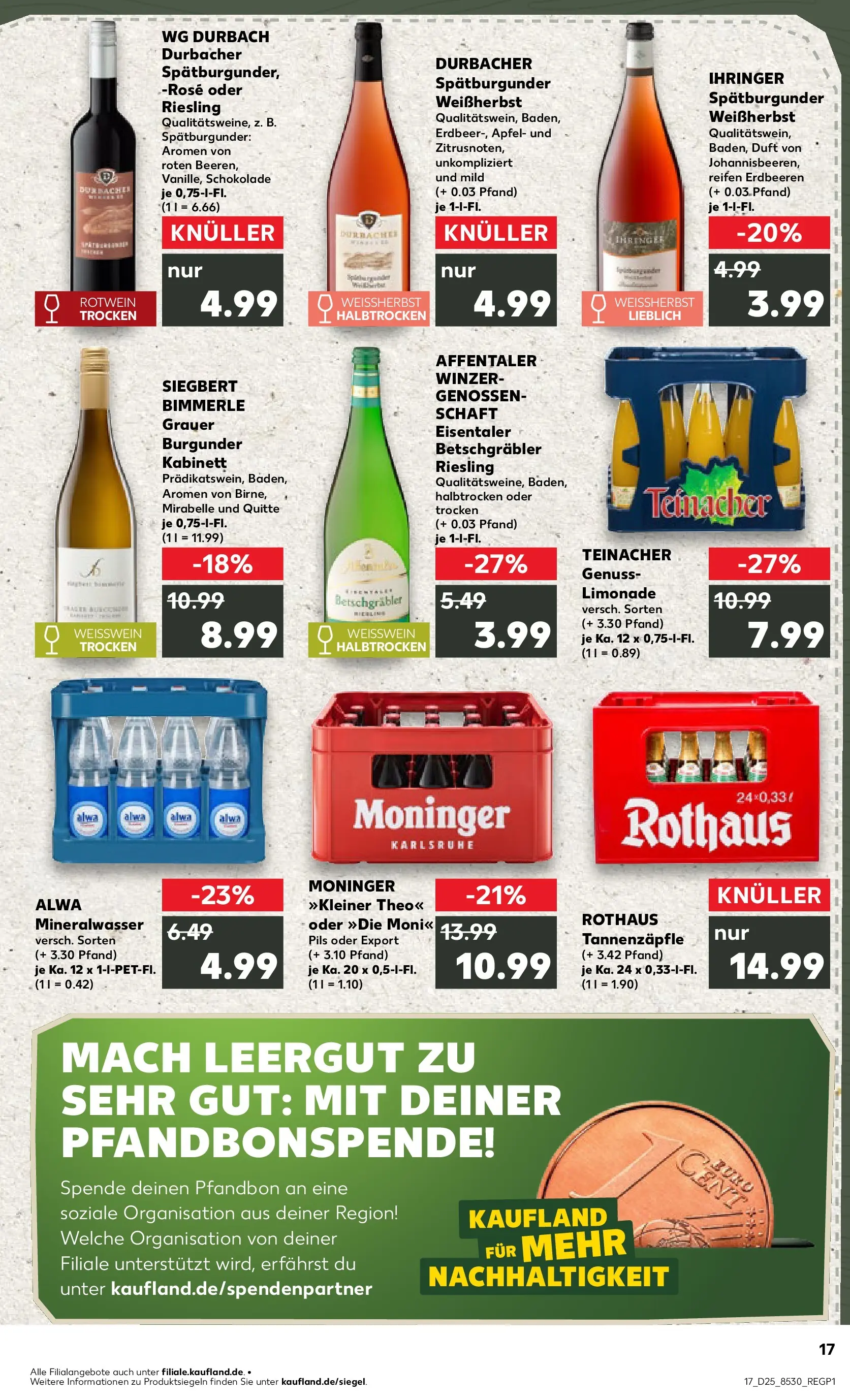 Prospekt Kaufland ab 14.06.2026 » Angebote Online zum Blättern | Seite: 22 | Produkte: Rotwein, Pils, Limonade, Erdbeeren