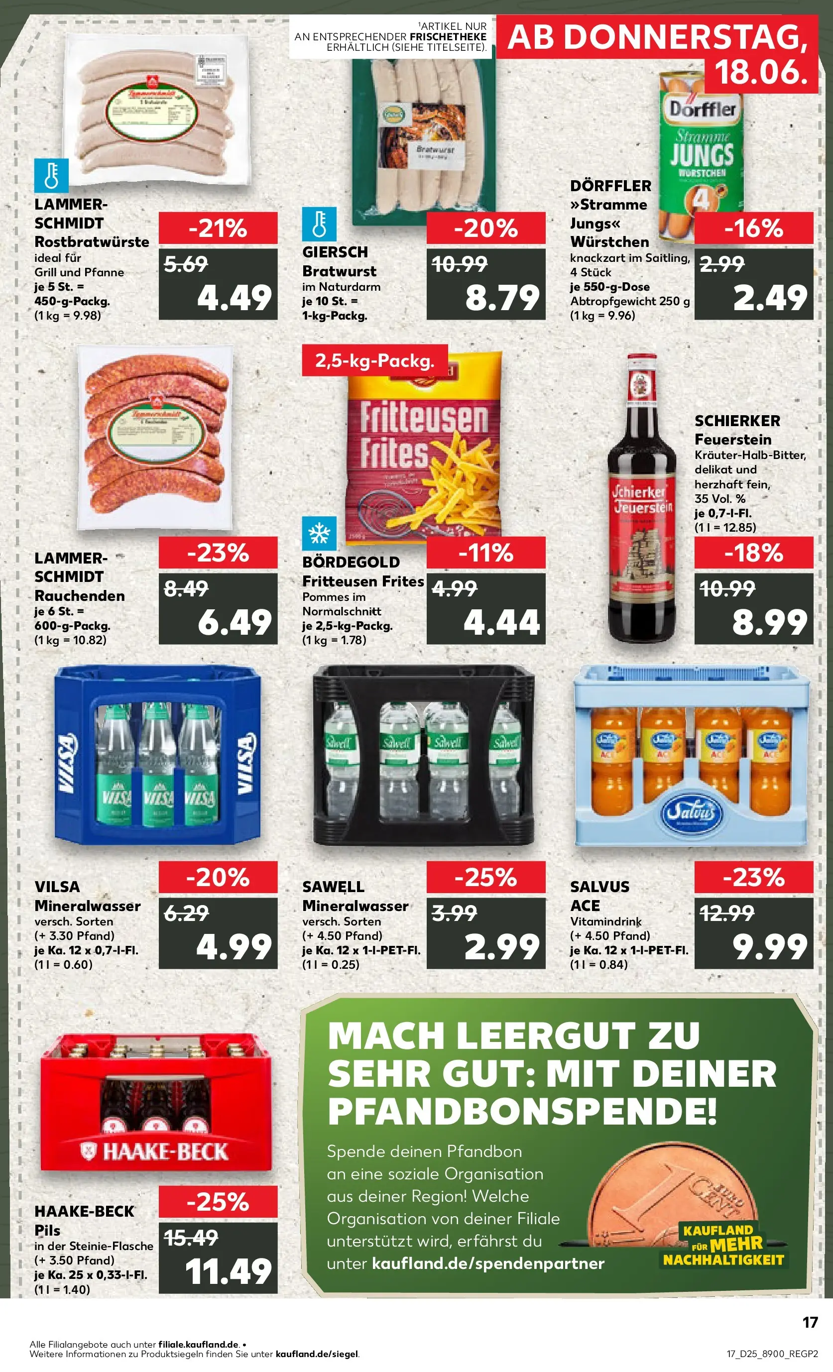 Prospekt Kaufland ab 14.06.2026 ยป Angebote und Werbung Online | Seite: 26 | Produkte: Grill, Pils, Bratwurst, Mineralwasser Prospekt Kaufland ab 14.06.2026 ยป Angebote Online zum Blรคttern | Seite: 26 | Produkte: Grill, Pils, Bratwurst, Mineralwasser