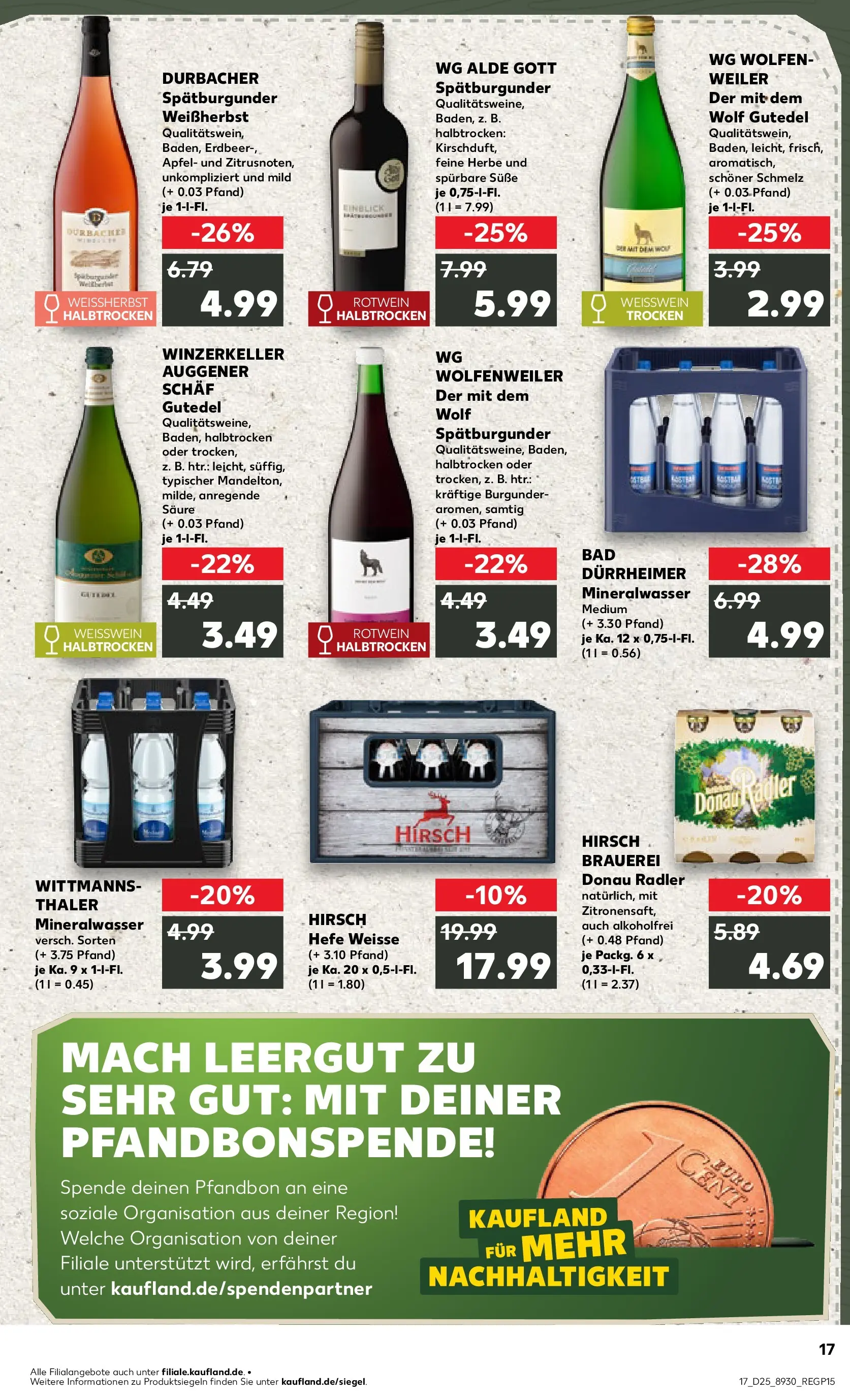 Prospekt Kaufland ab 14.06.2026 » Angebote Online zum Blättern | Seite: 22 | Produkte: Bad, Äpfel, Mineralwasser, Radler