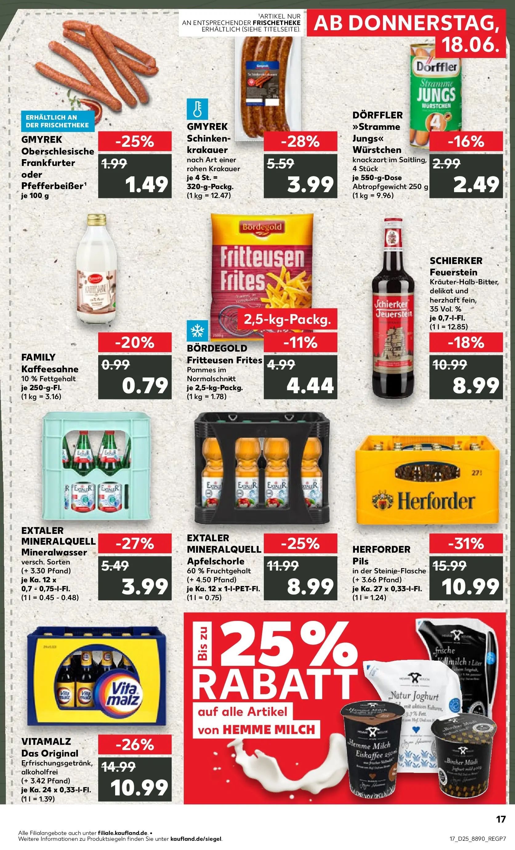 Prospekt Kaufland ab 14.06.2026 ยป Angebote und Werbung Online | Seite: 26 | Produkte: Musli, Milch, Joghurt, Pommes Prospekt Kaufland ab 14.06.2026 ยป Angebote Online zum Blรคttern | Seite: 26 | Produkte: Musli, Milch, Joghurt, Pommes